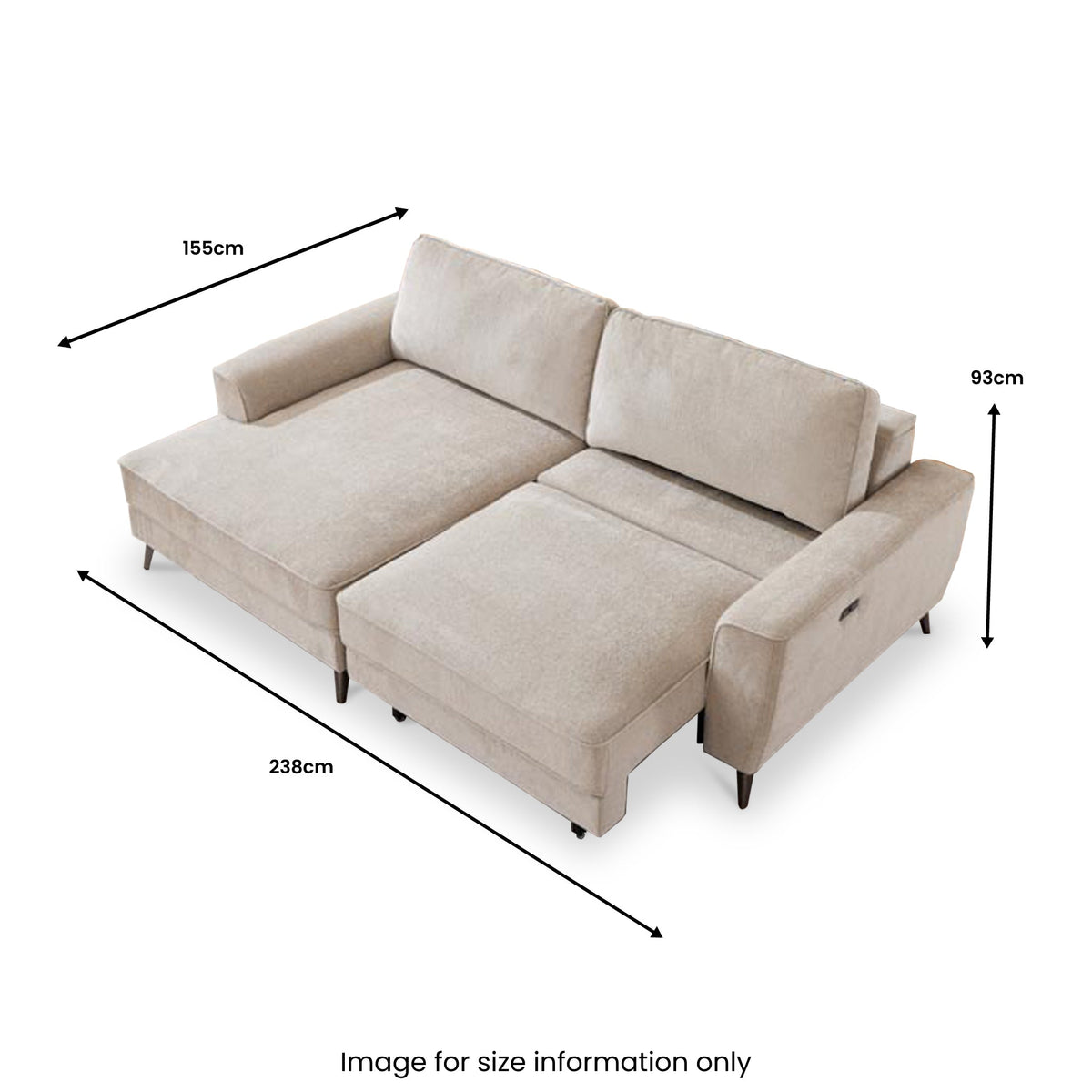 Briar Power Extending Sofa Bed