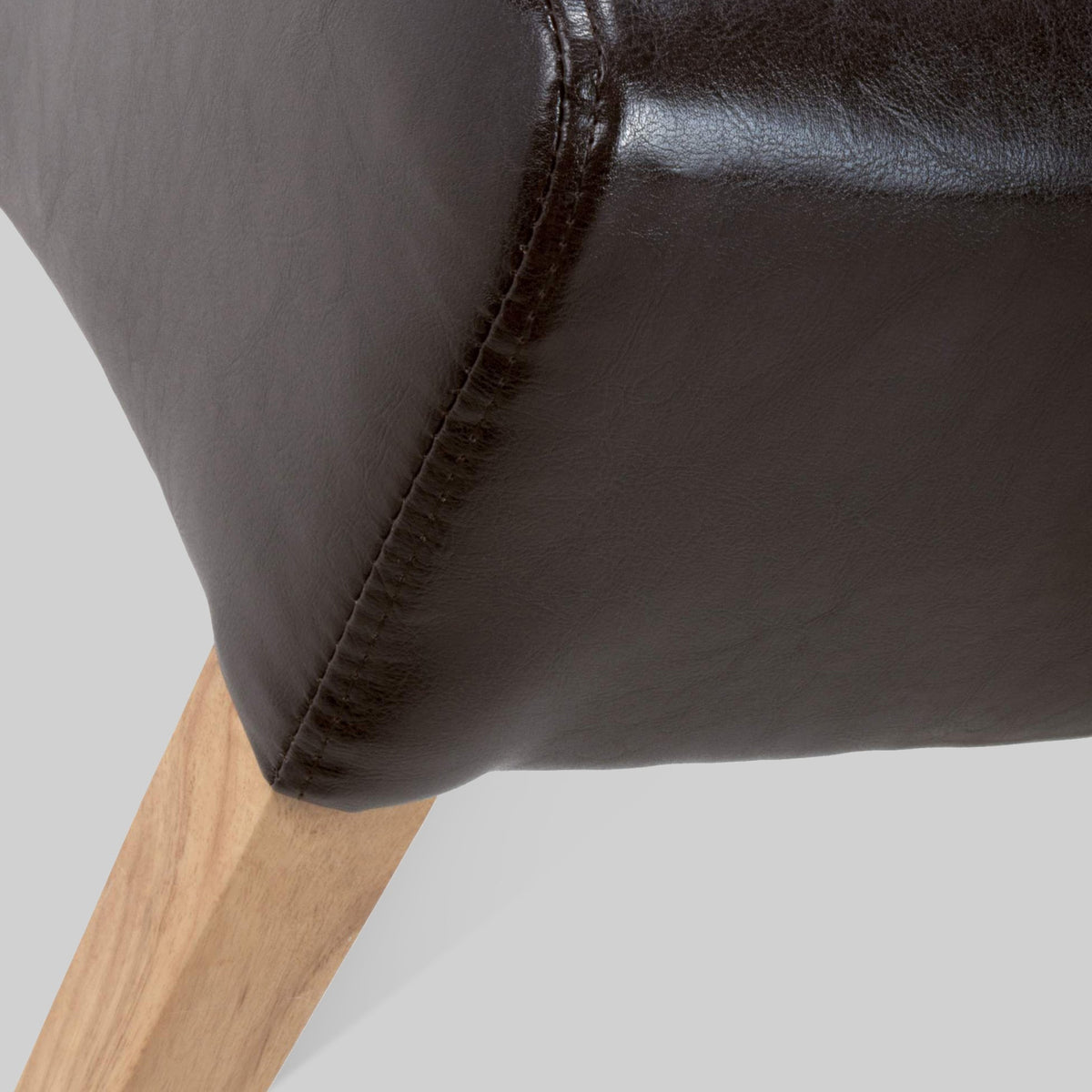 Genna Bonded Leather Dining Chair