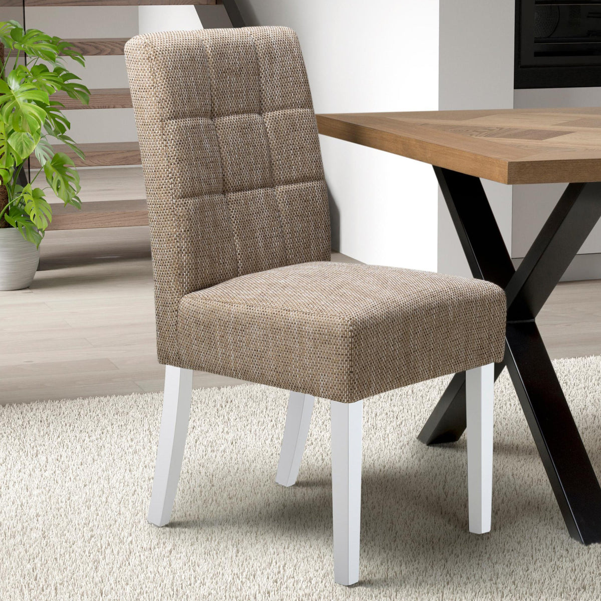 Madoc Waffle Stitch Dining Chair