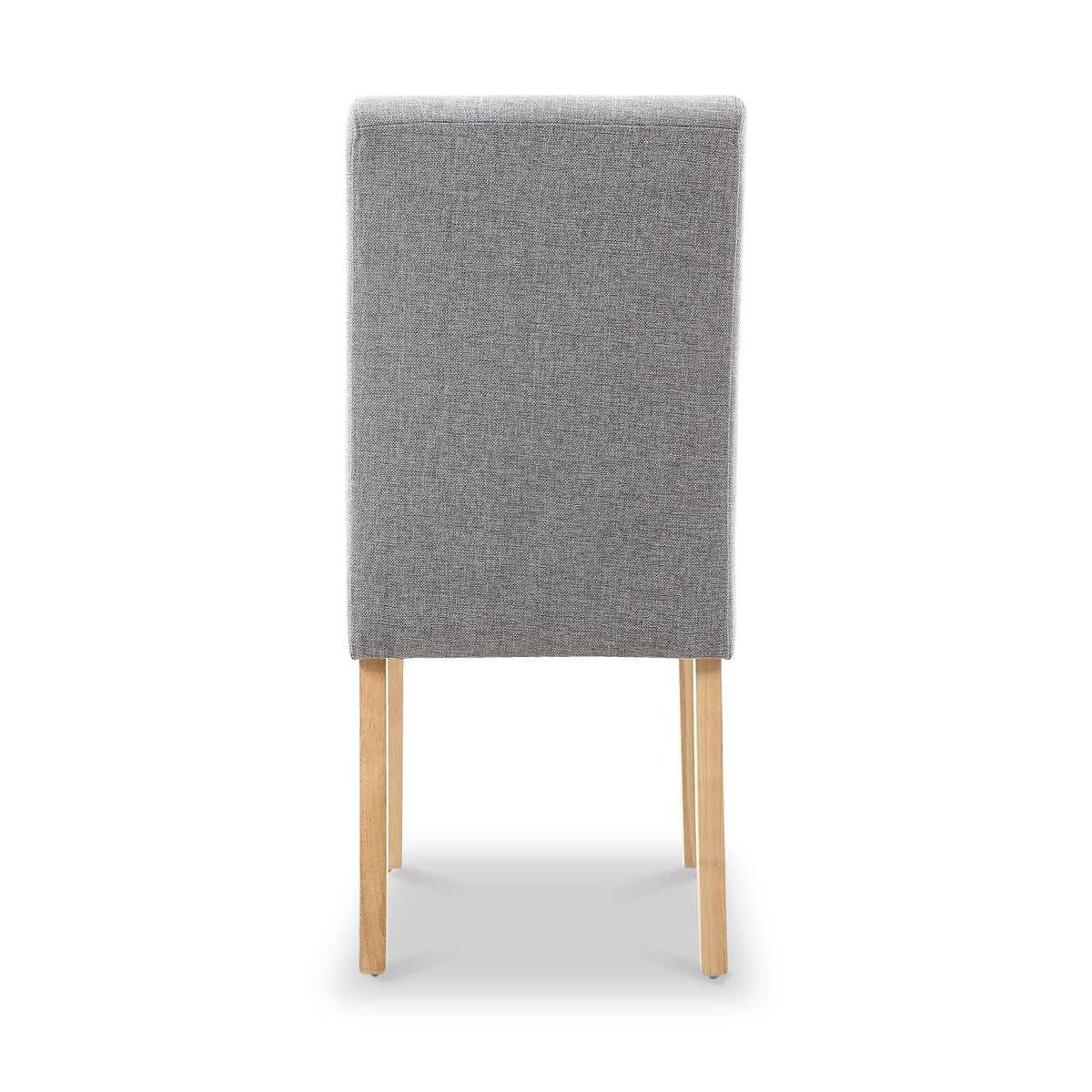 Pryder Faux Linen Dining Chair with Natural Legs