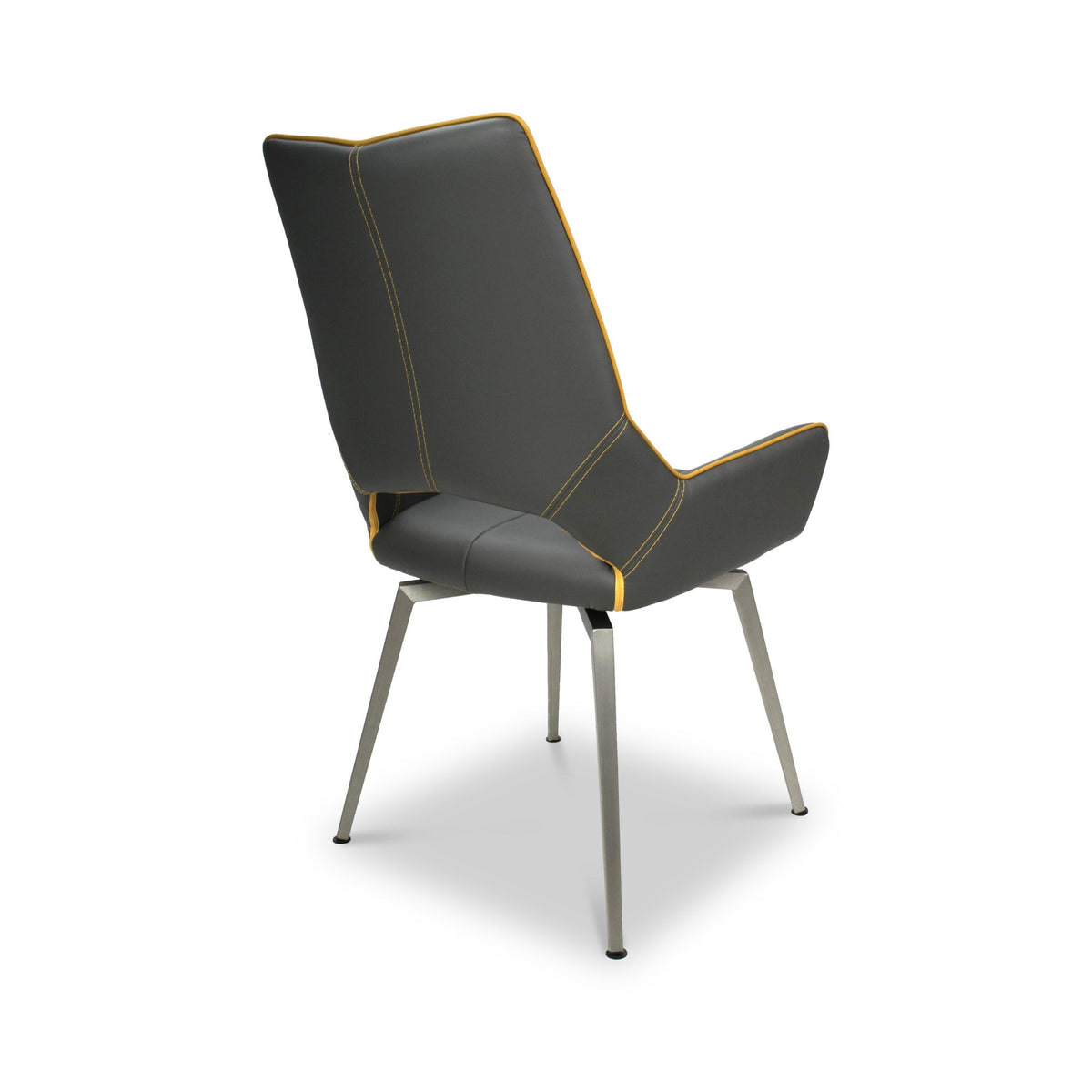Arlo Swivel Faux Leather Dining Chair