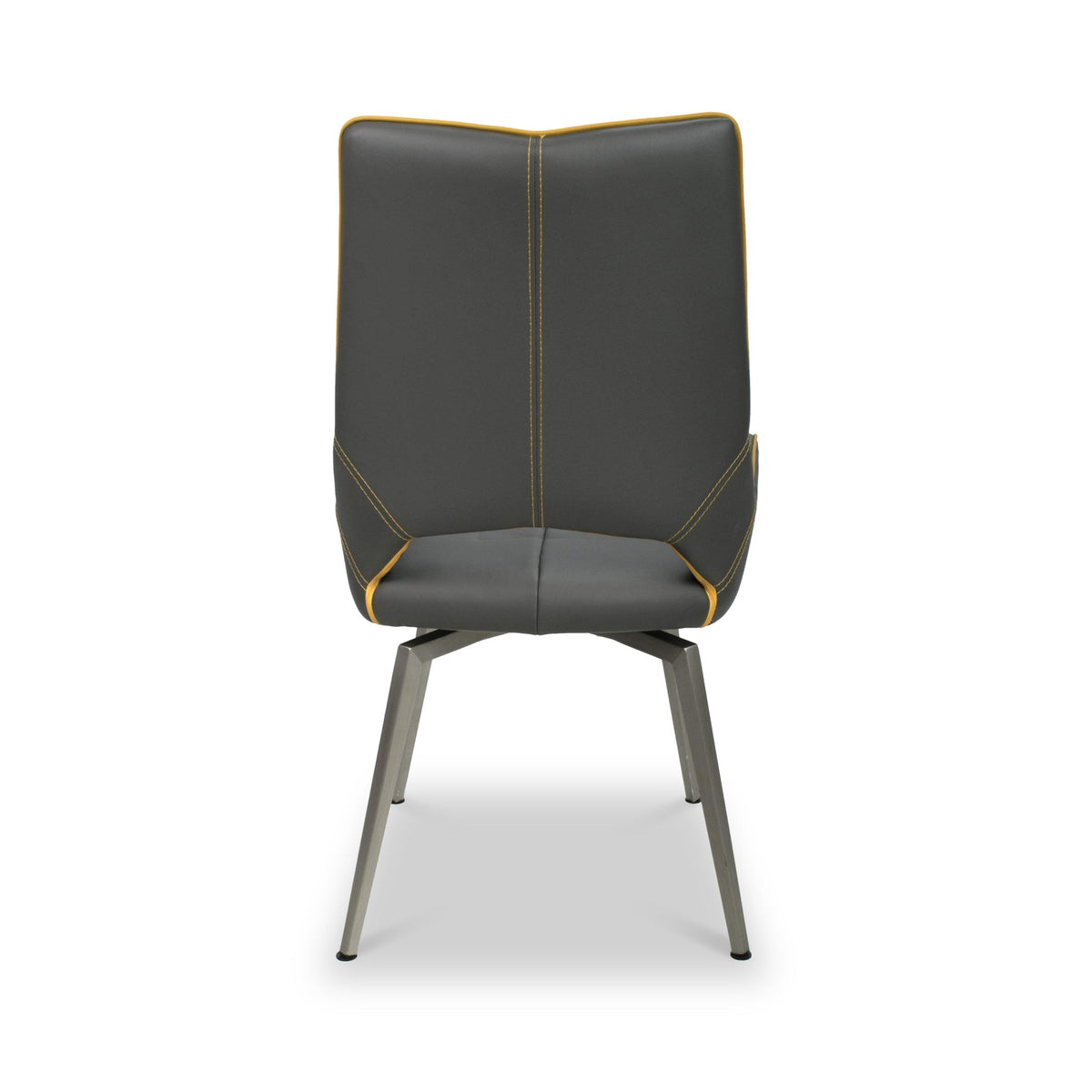Arlo Swivel Faux Leather Dining Chair