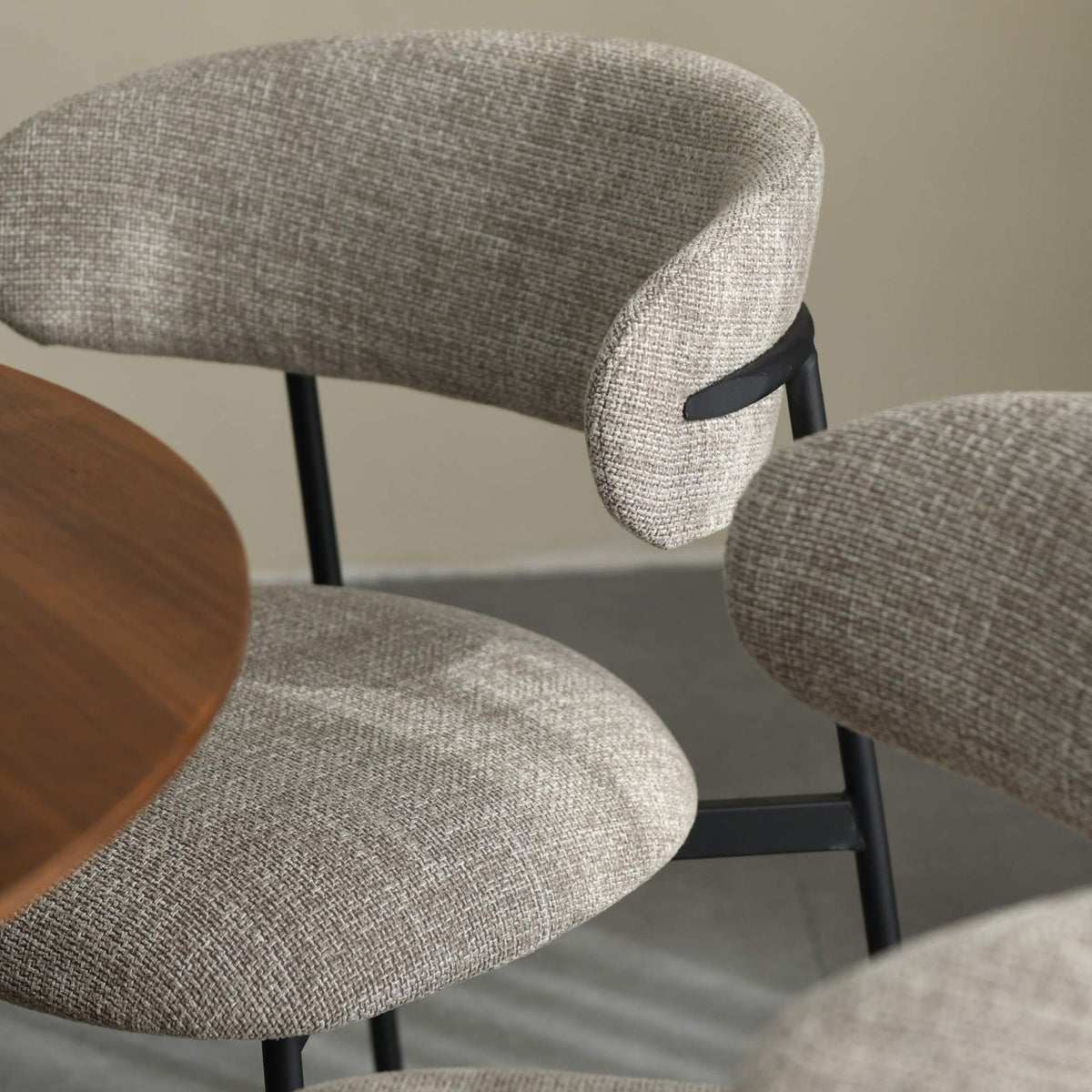 Elvina Tweed Dining Chair