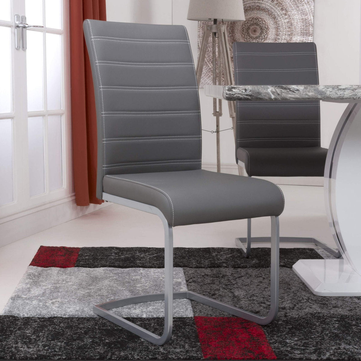 Rhoslyn Faux Leather Dining Chair