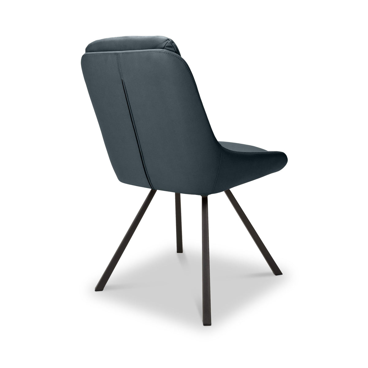 Elara Swivel Faux Leather Dining Chair