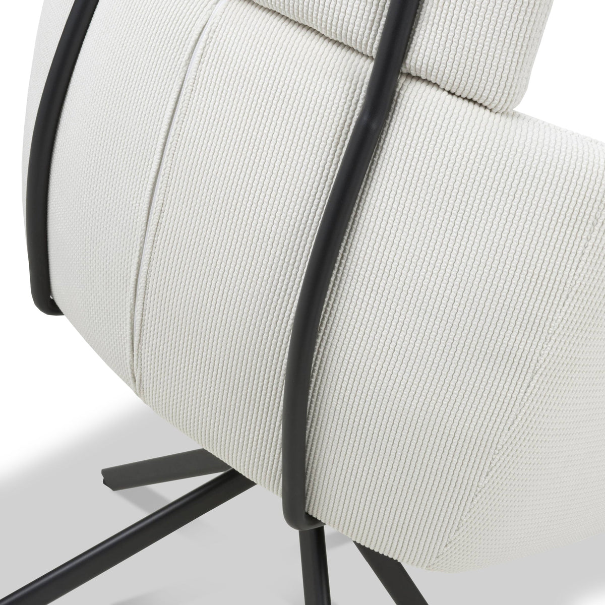 Gilston Corduroy Swivel Dining Chair
