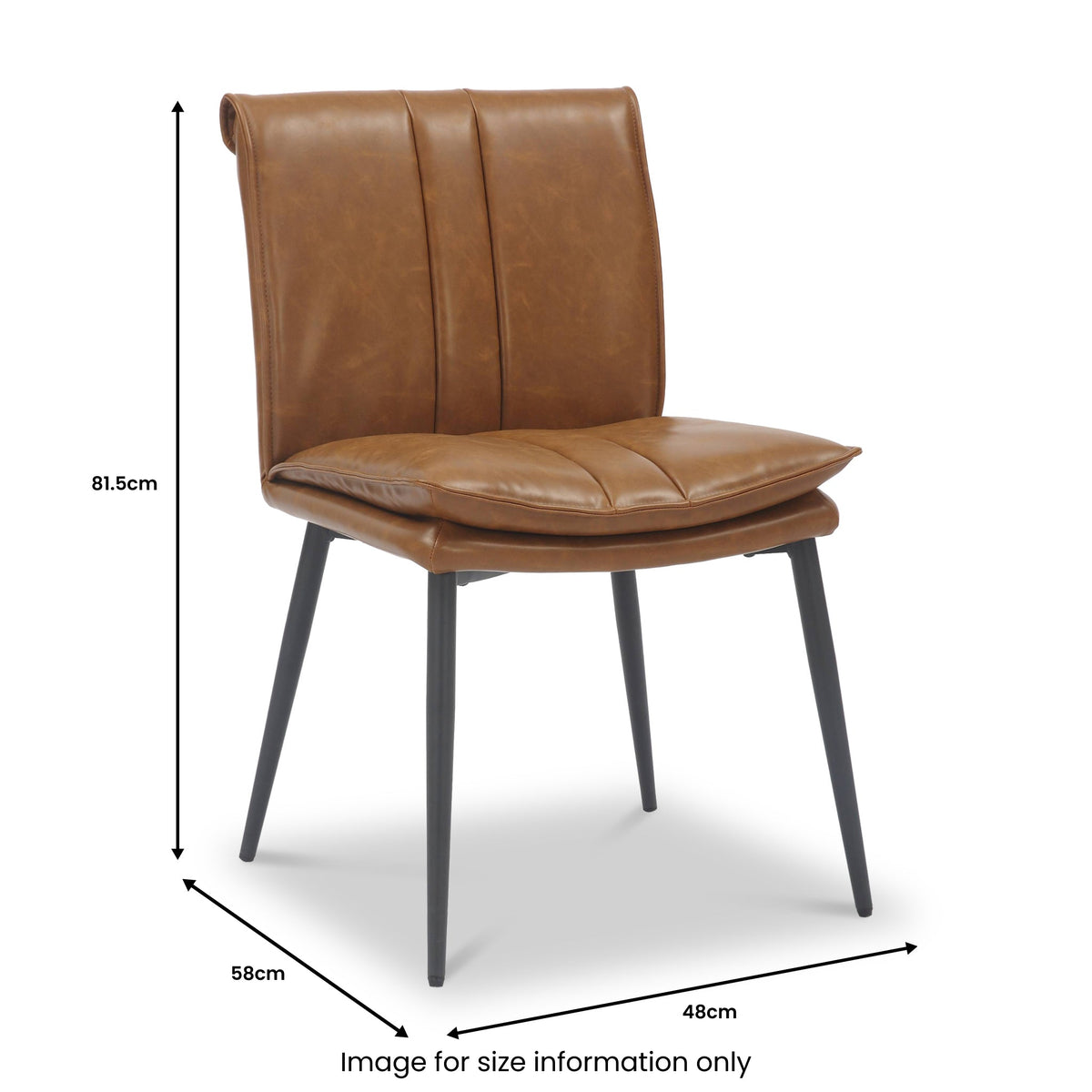 Dale Faux Leather Dining Chair