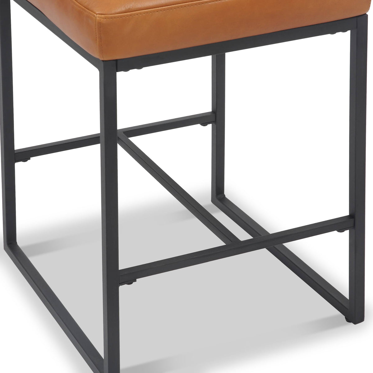Cavaye Leather Bar Stool
