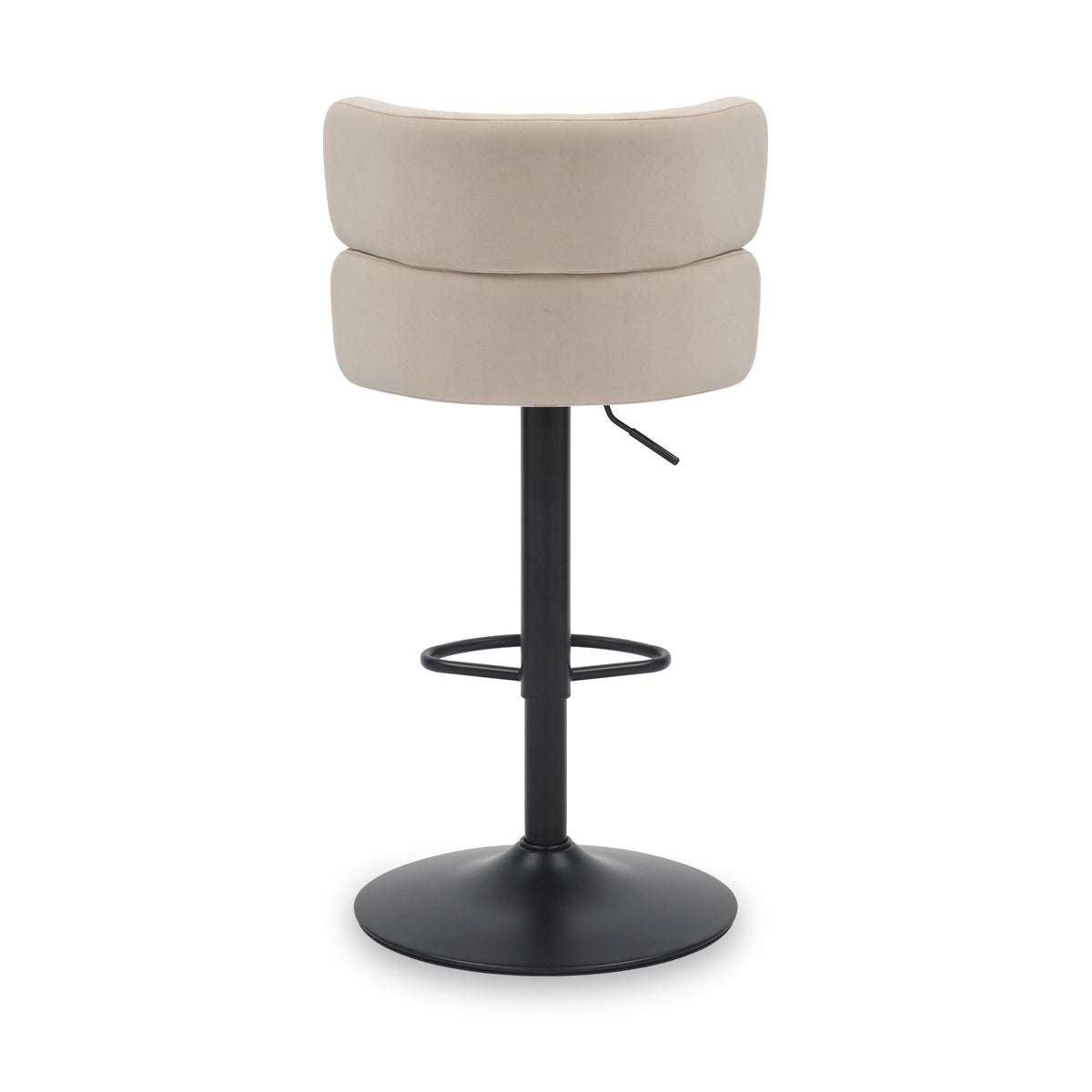 Clayden Brushed Velvet Bar Stool