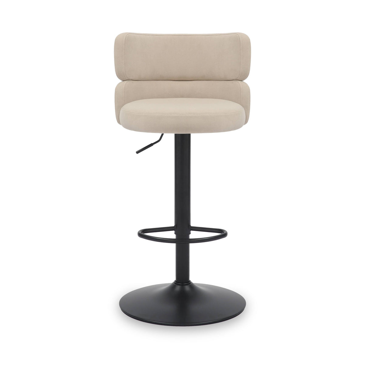Clayden Brushed Velvet Bar Stool