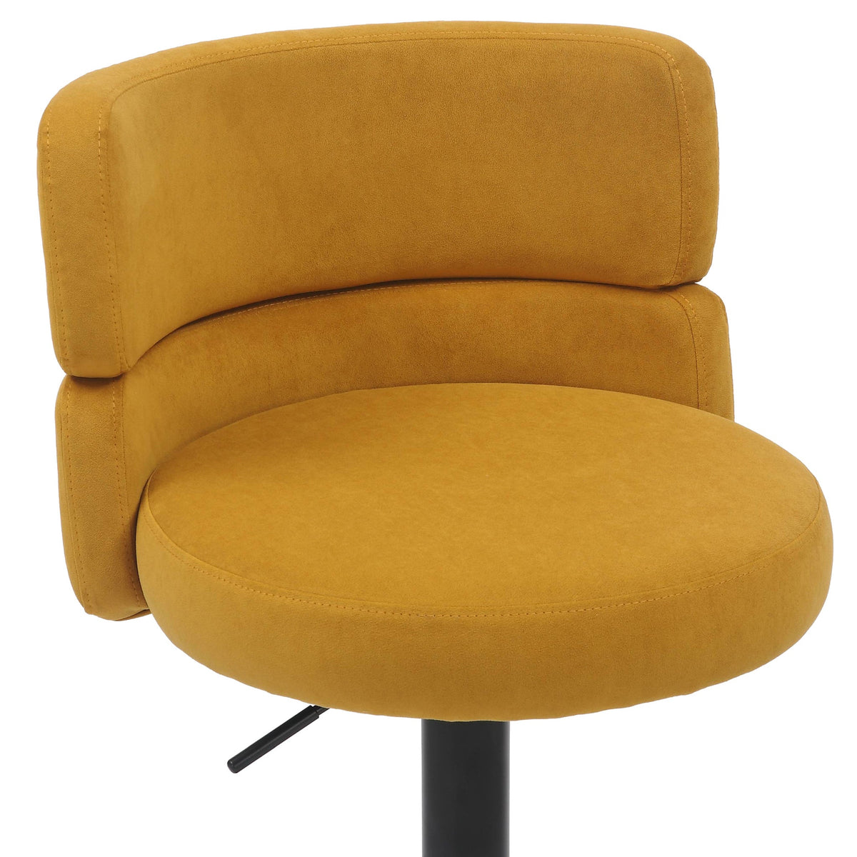 Clayden Brushed Velvet Bar Stool