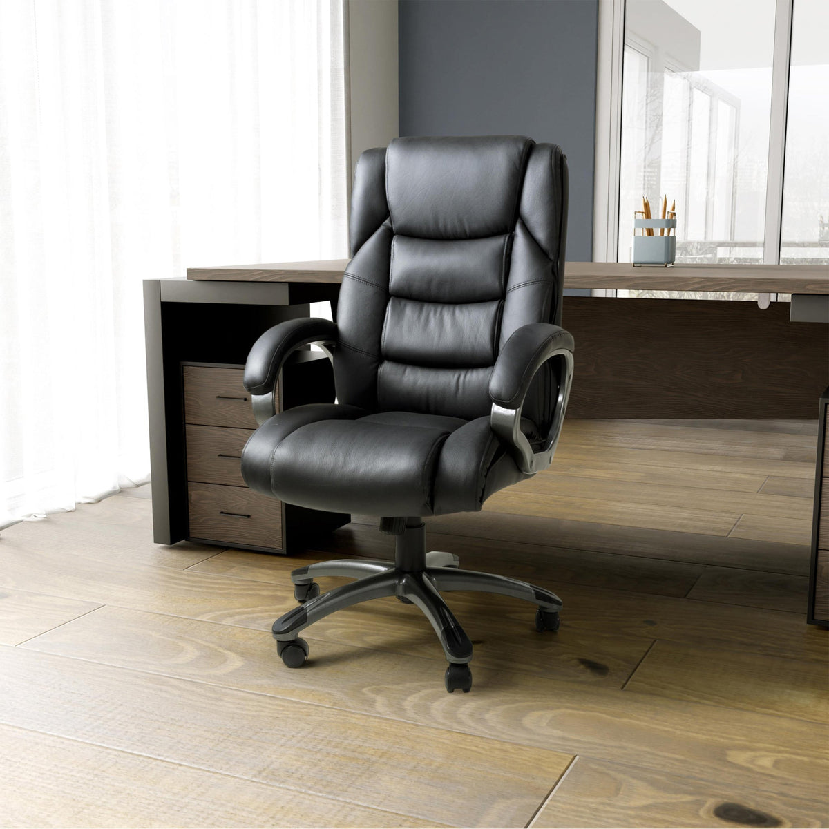 Stevens Leather Office Chair
