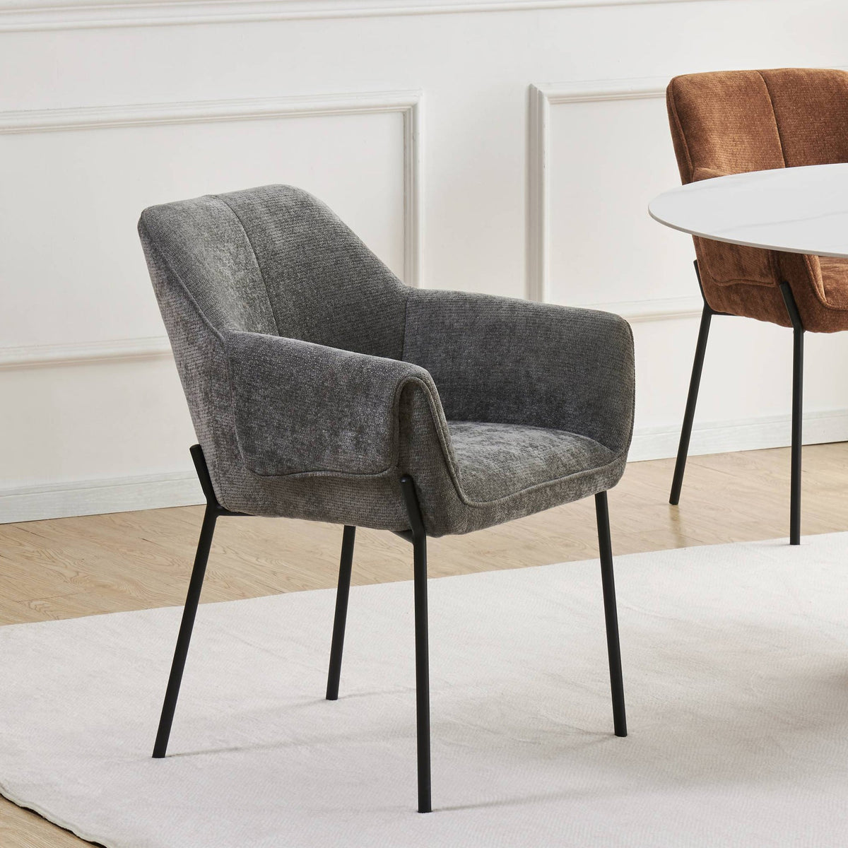 Trento Chenille Dining Chair