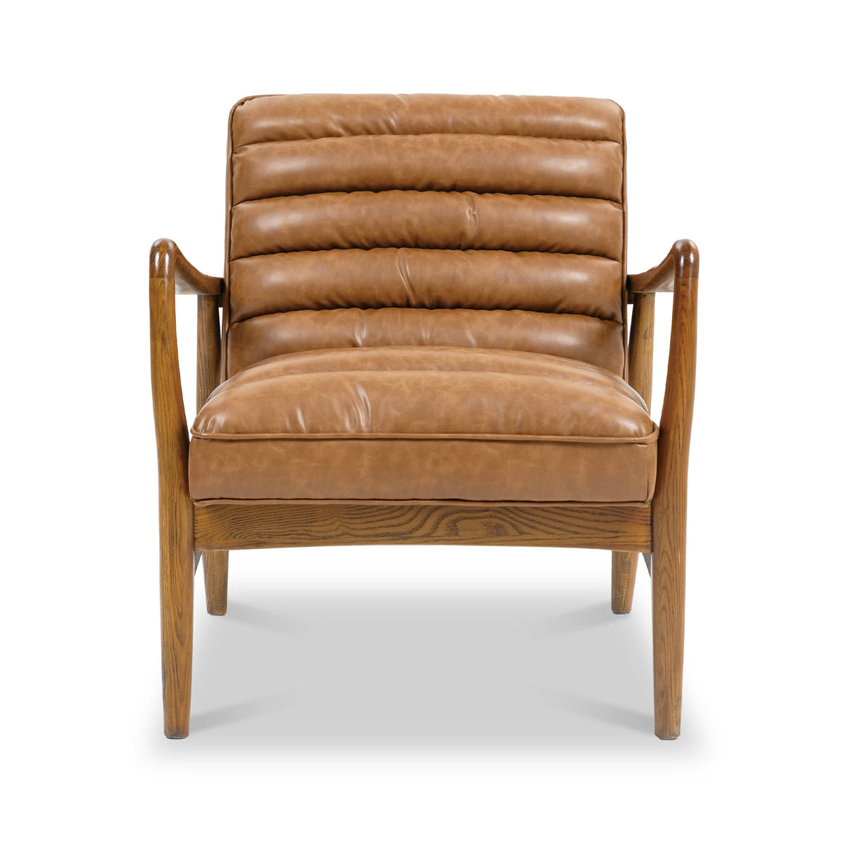 Kingsley Faux Leather Accent Chair