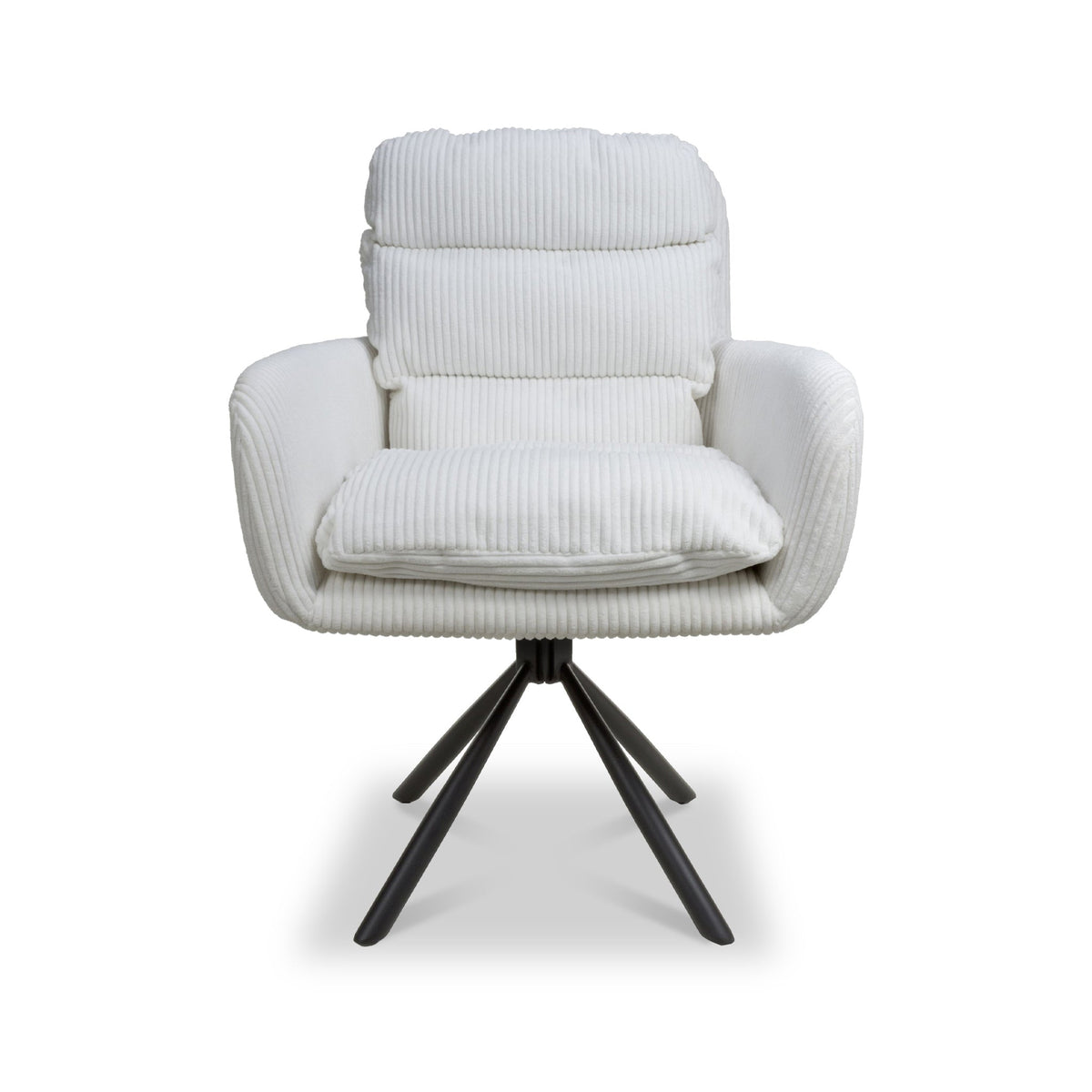 Cassey Corduroy Swivel Chair