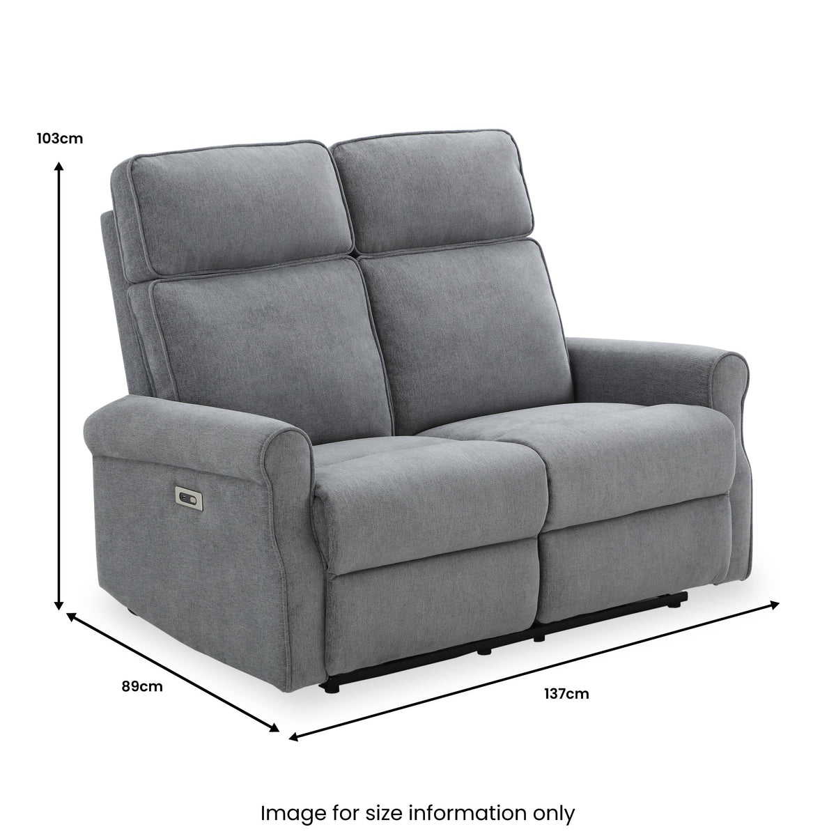 Hartley Power Recliner 2 Seater Sofa