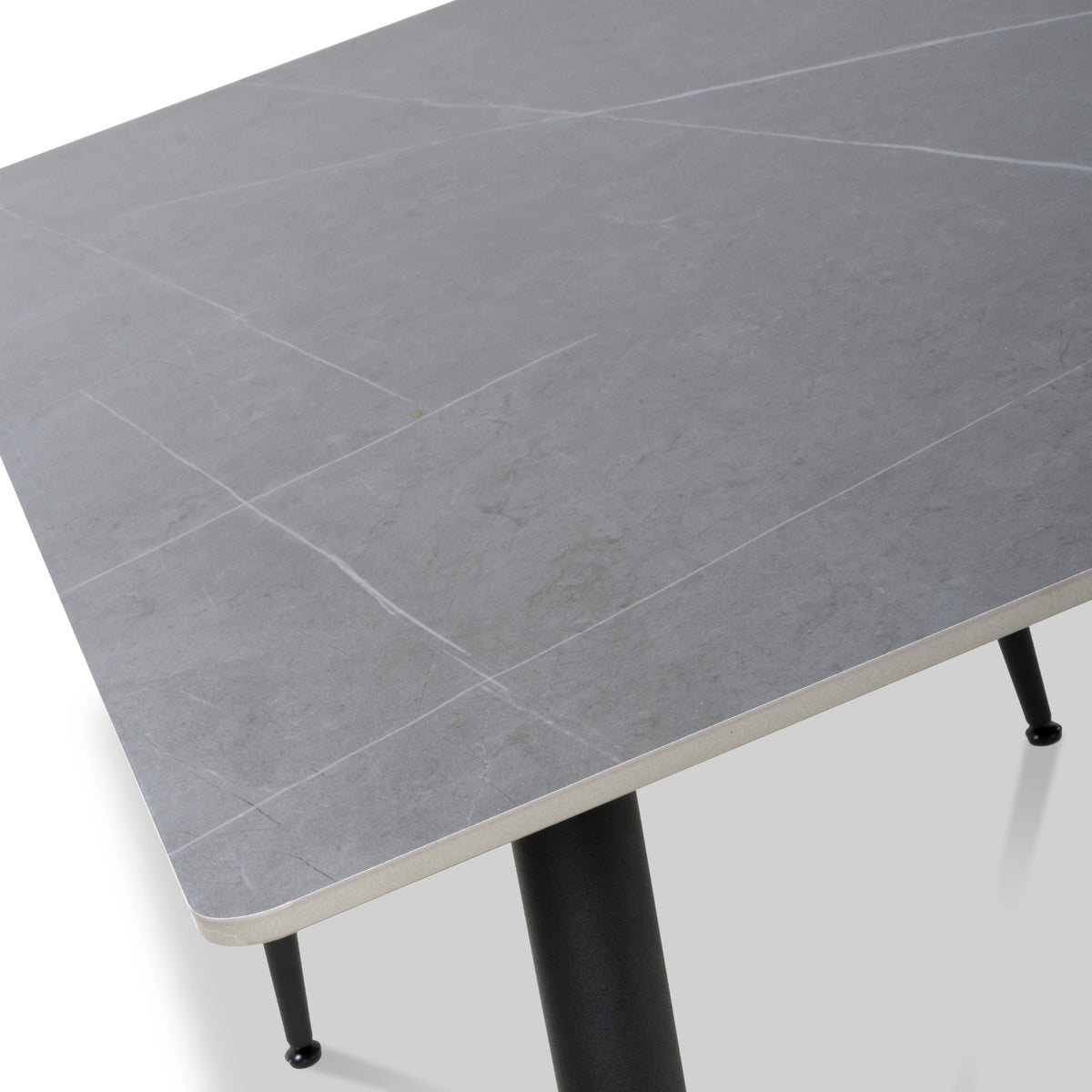 Avaston 120cm Ceramic Dining Table with 4 Pietro Dining Chairs
