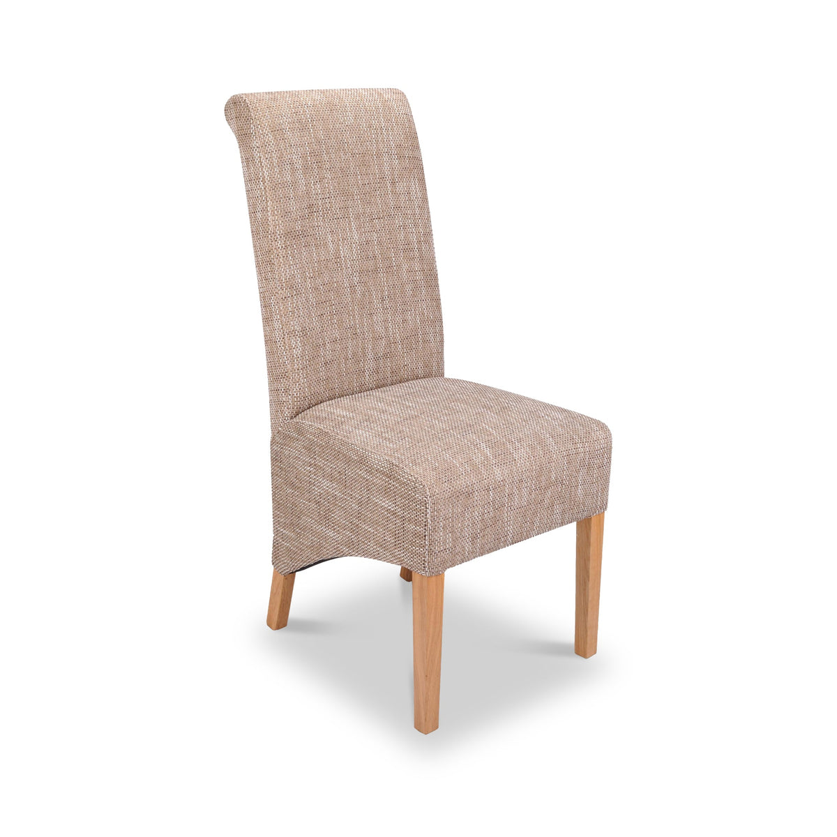 Genna Tweed Fabric Dining Chair