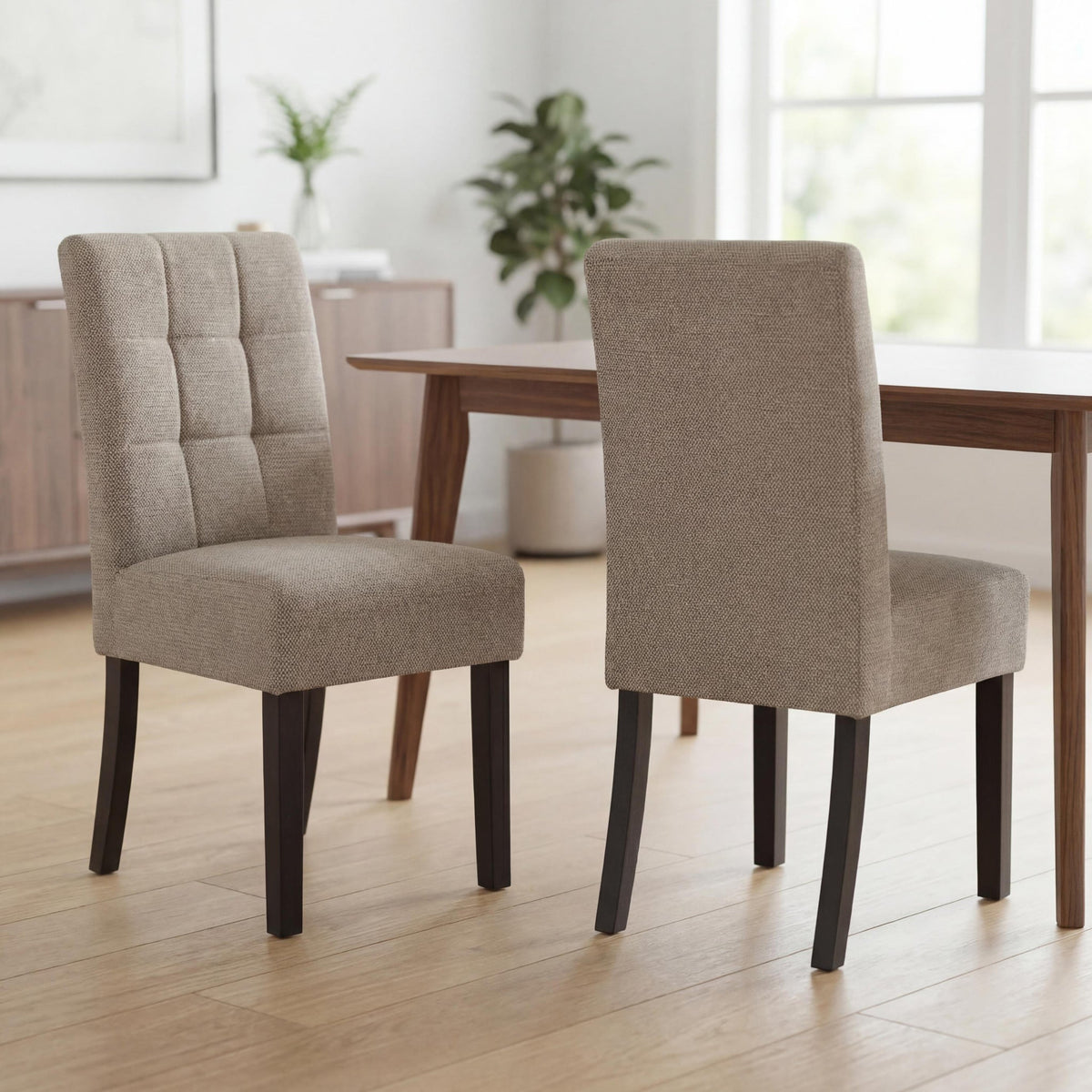 Pryder Weave Dining Chair with Black Legs