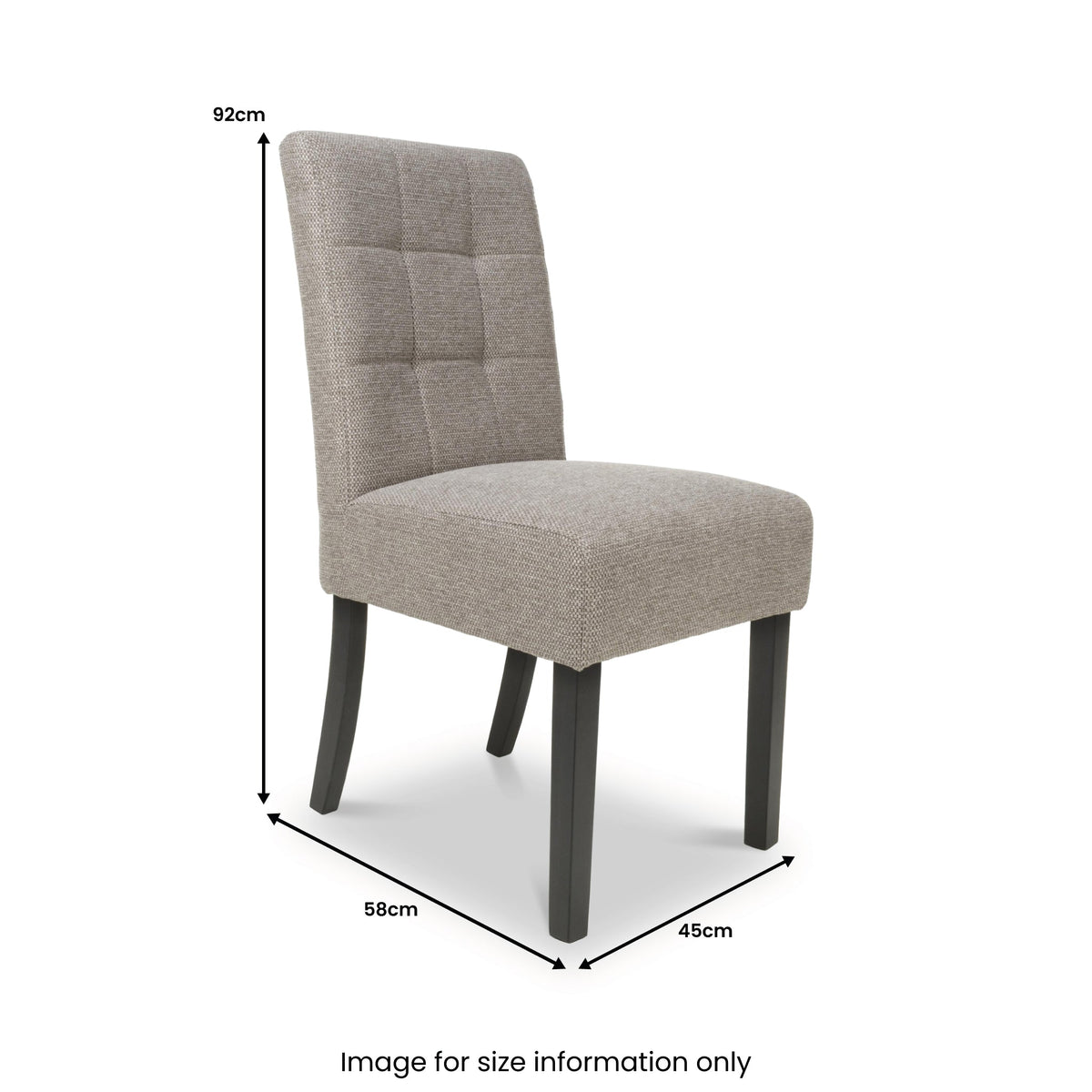 Pryder Weave Dining Chair with Black Legs