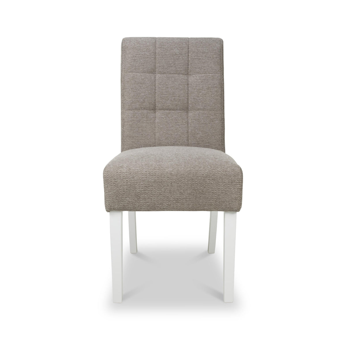 Pryder Weave Dining Chair with White Legs
