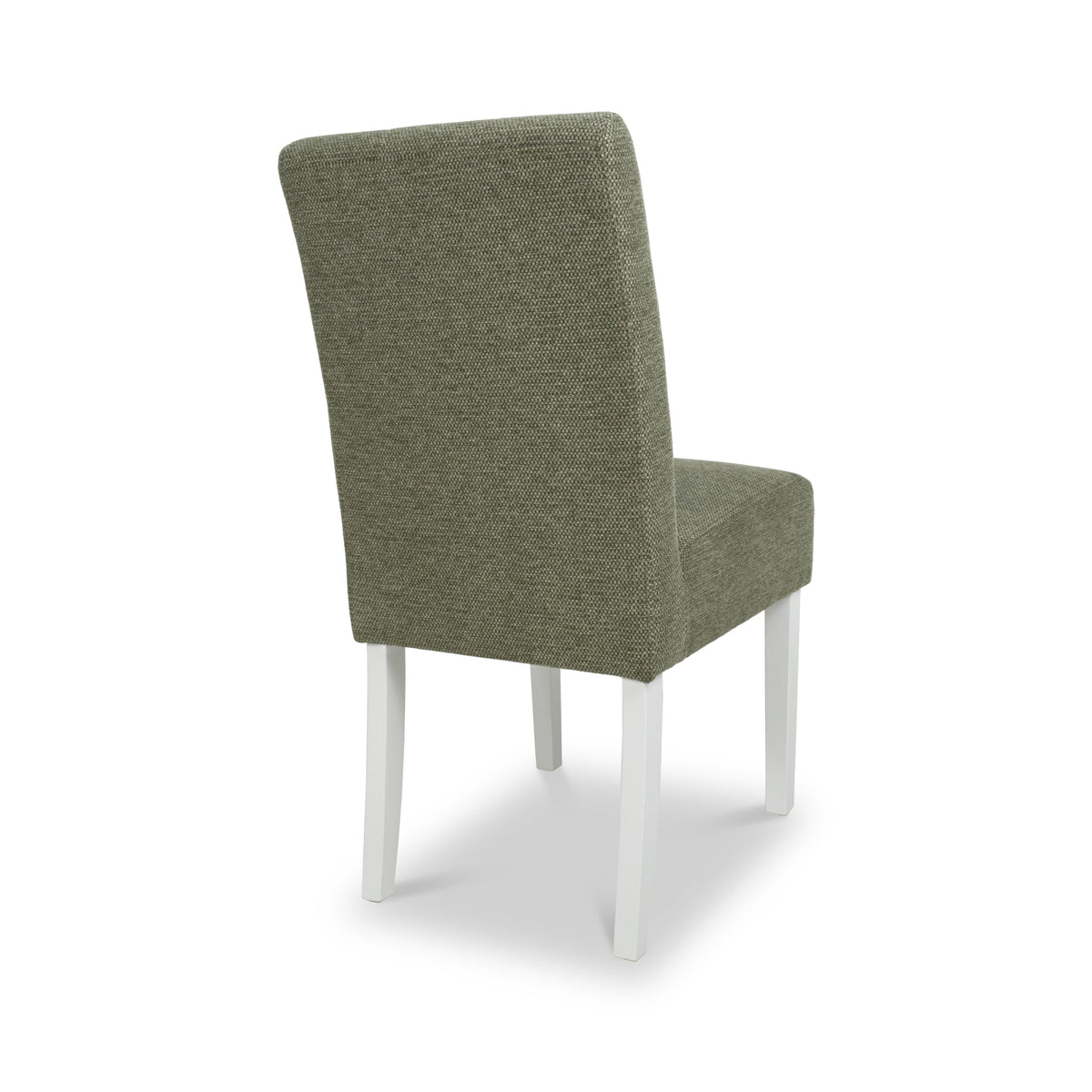 Pryder Weave Dining Chair with White Legs