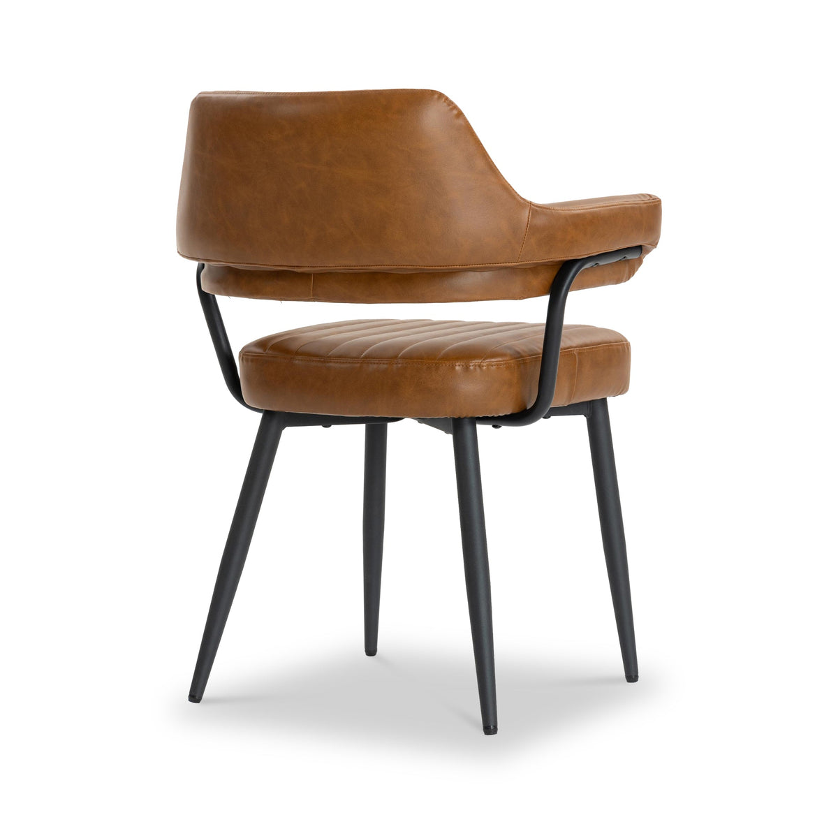 Rhonwen Faux Leather Dining Chair
