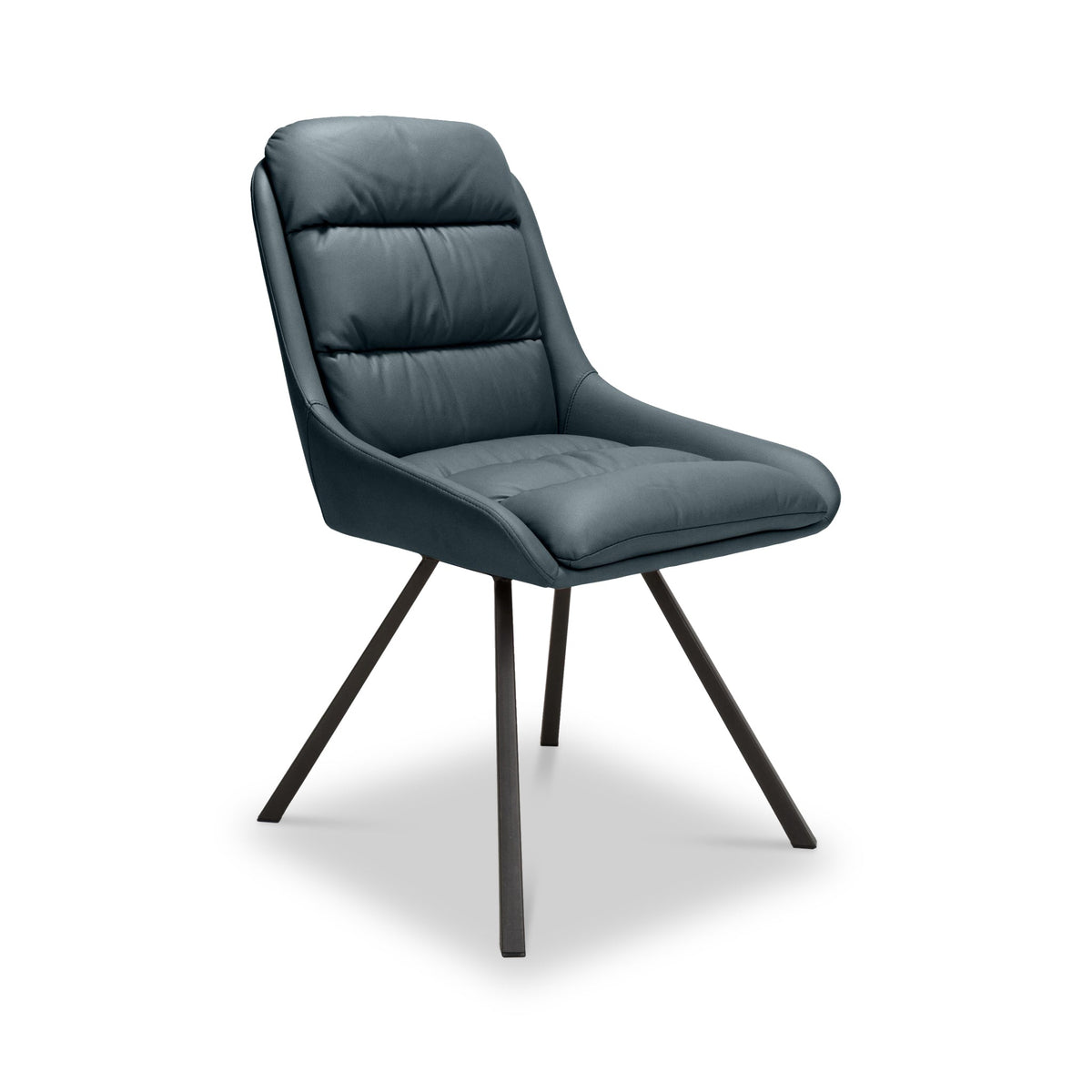 Leni Faux Leather Swivel Dining Chair