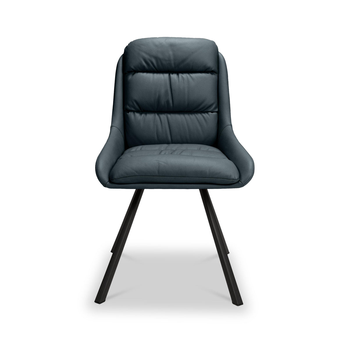 Leni Faux Leather Swivel Dining Chair