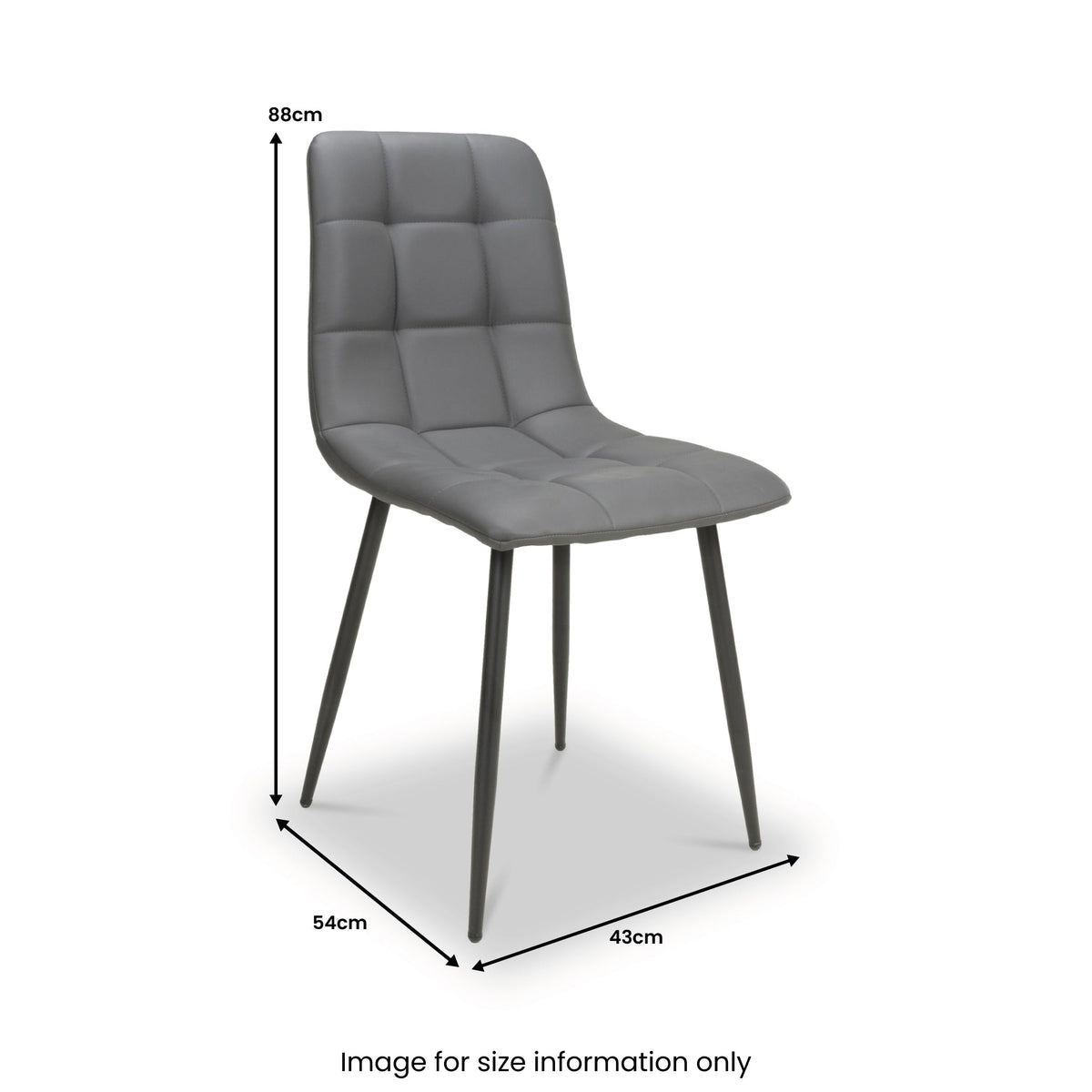 Pietro Faux Leather Dining Chair