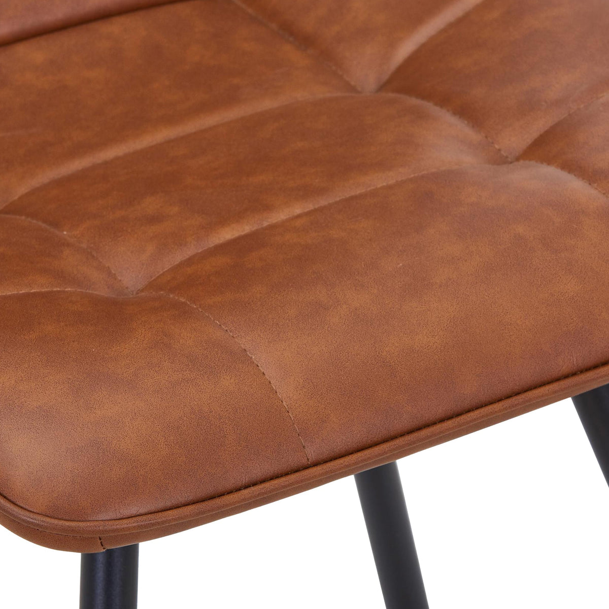 Zeno Faux Leather Dining Chair