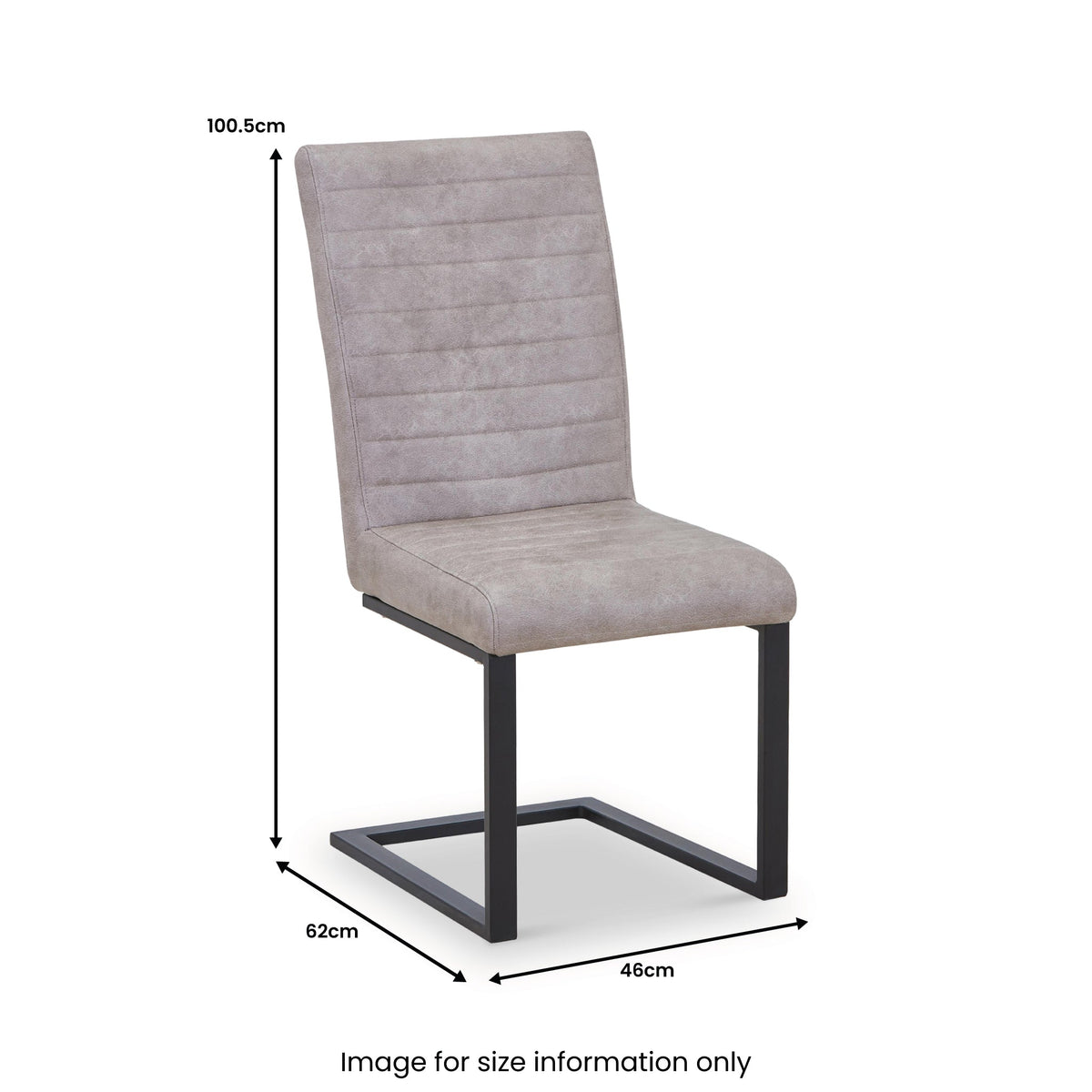 Rino Faux Suede Dining Chair