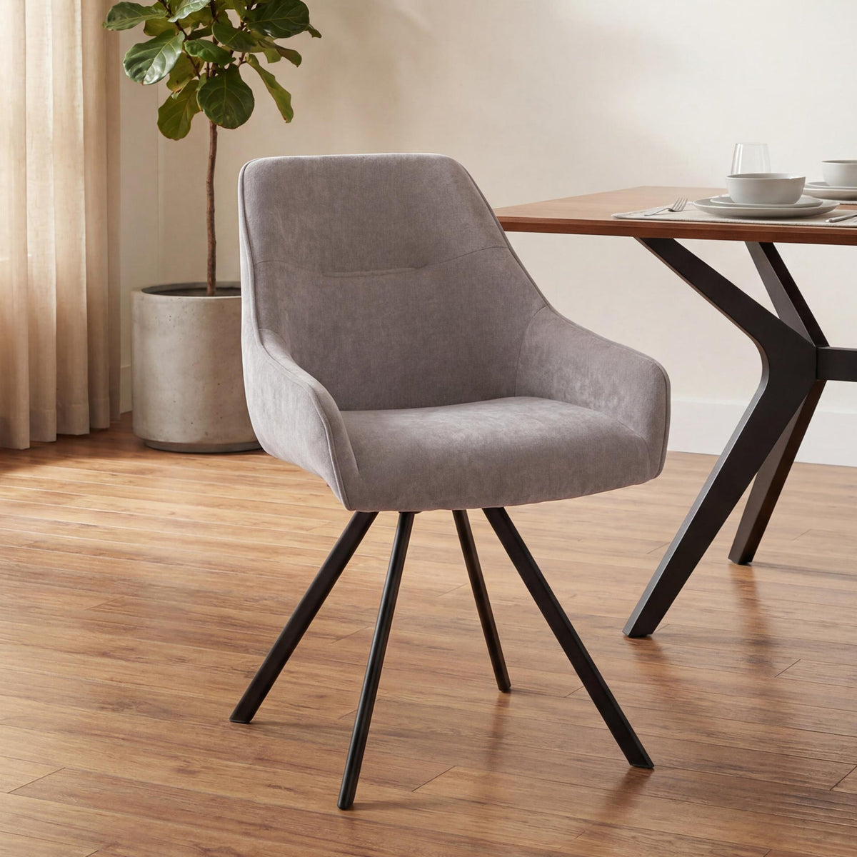 Nara Swivel Dining Chair