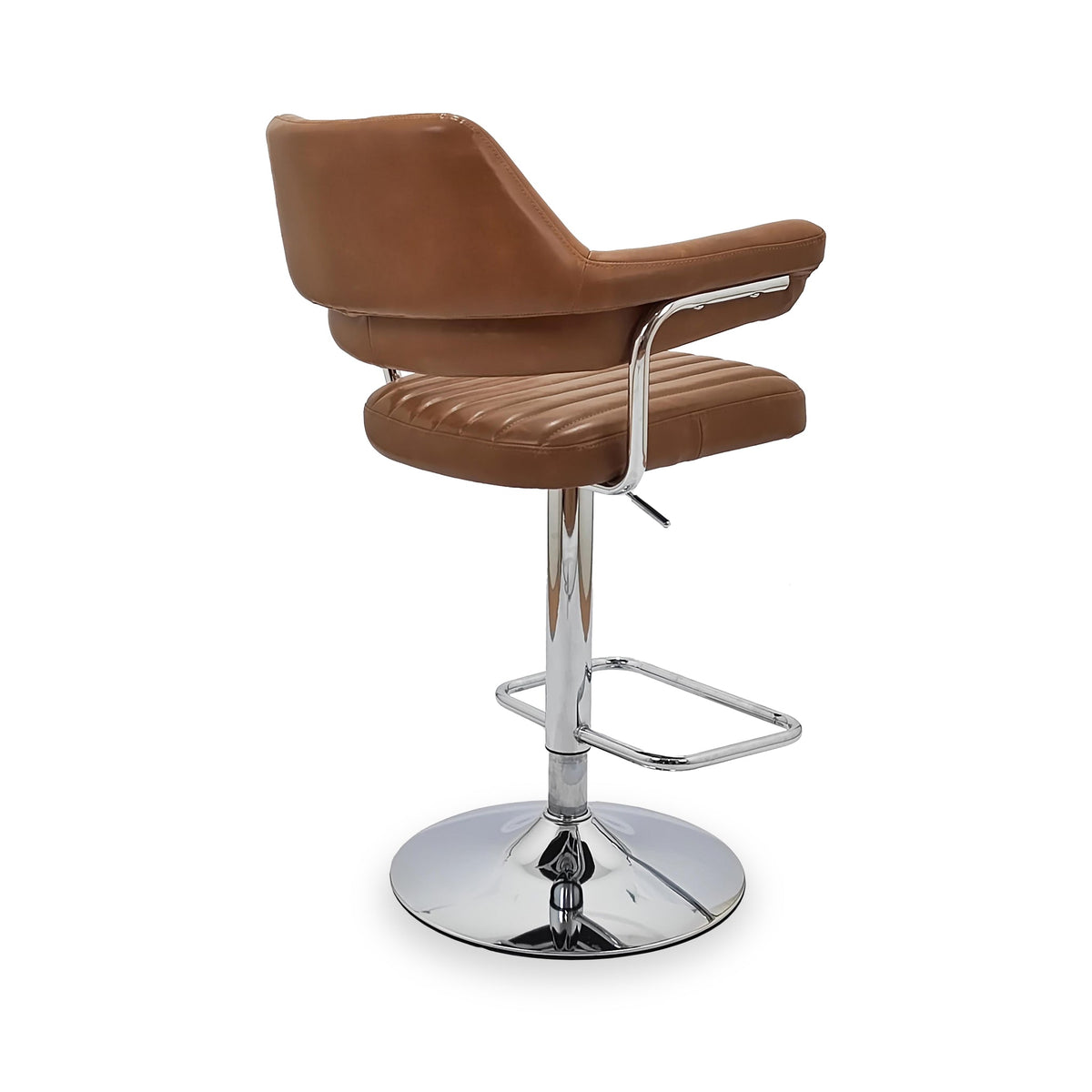 Rhonwen Faux Leather Bar Stool
