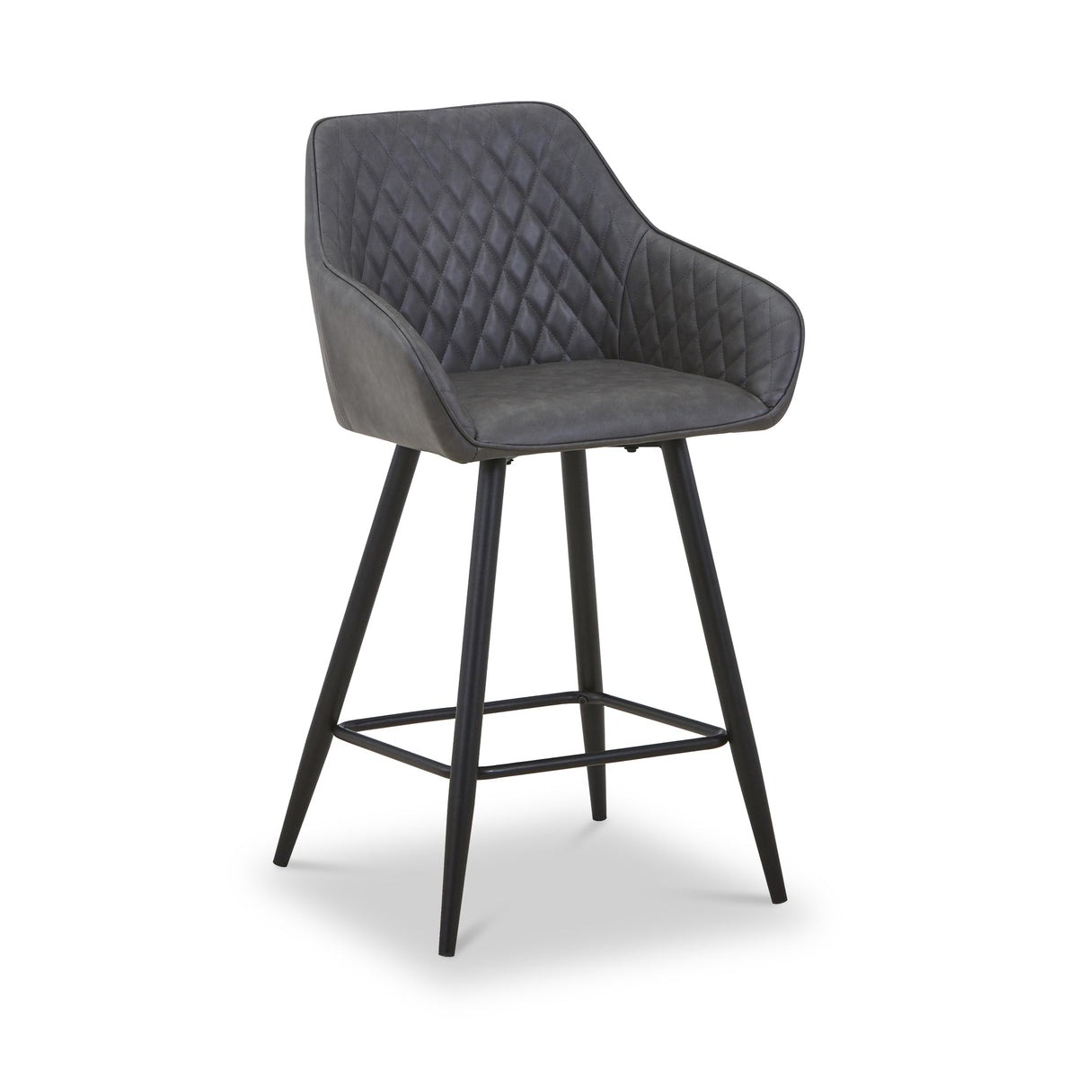 Nolan Faux Leather Bar Stool