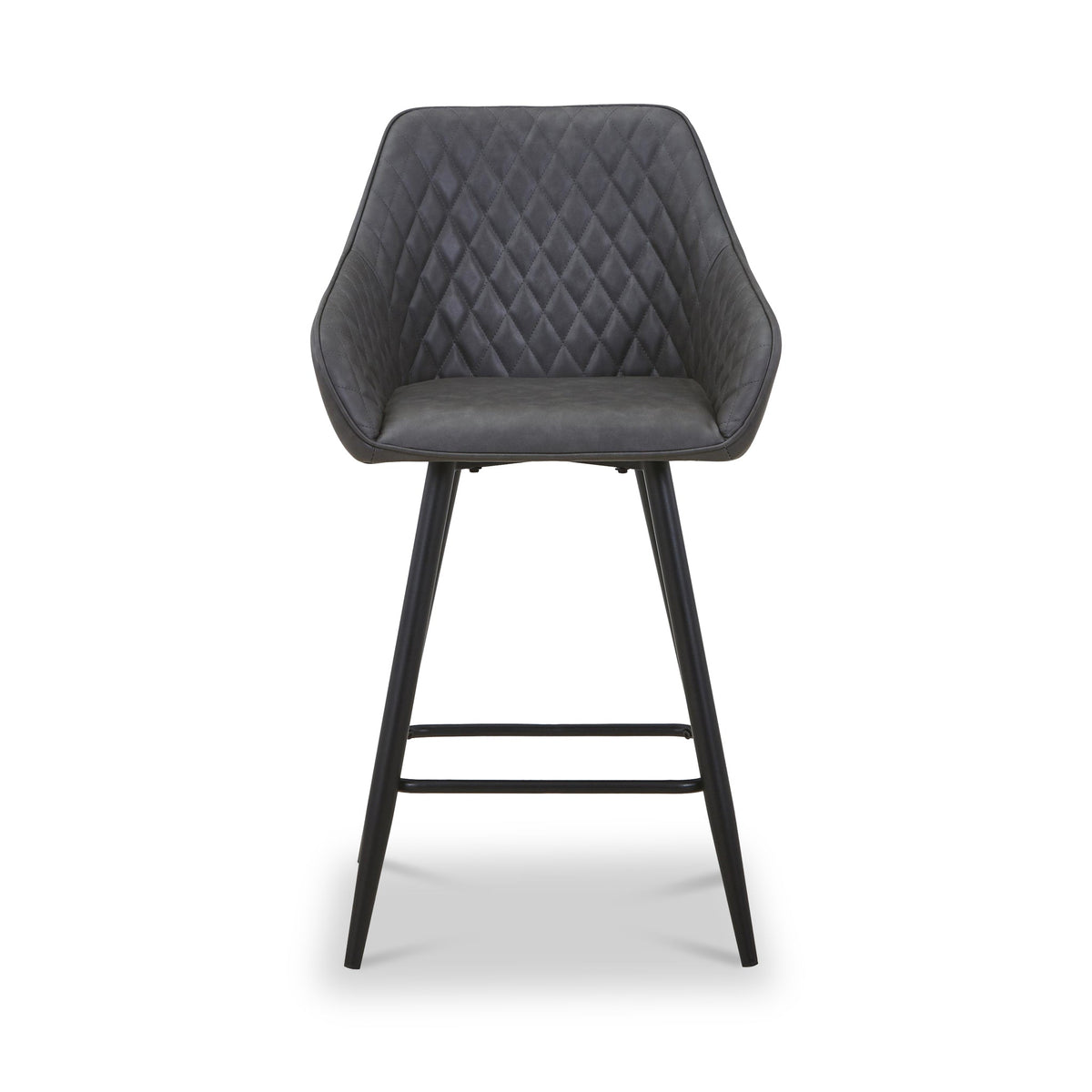 Nolan Faux Leather Bar Stool