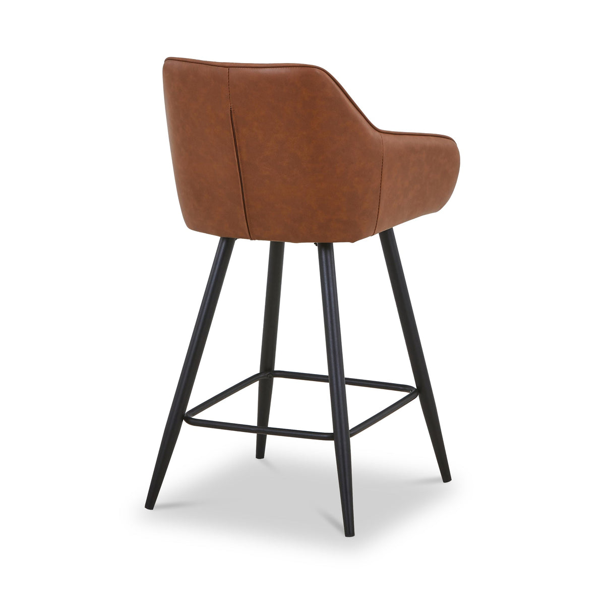 Nolan Faux Leather Bar Stool