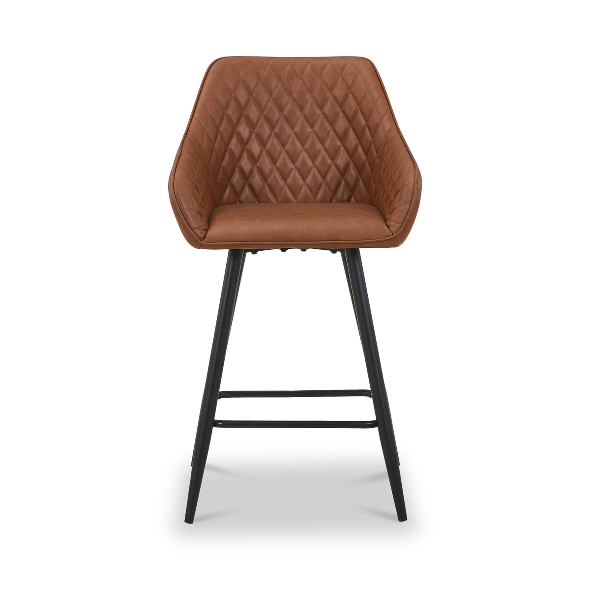 Nolan Faux Leather Bar Stool