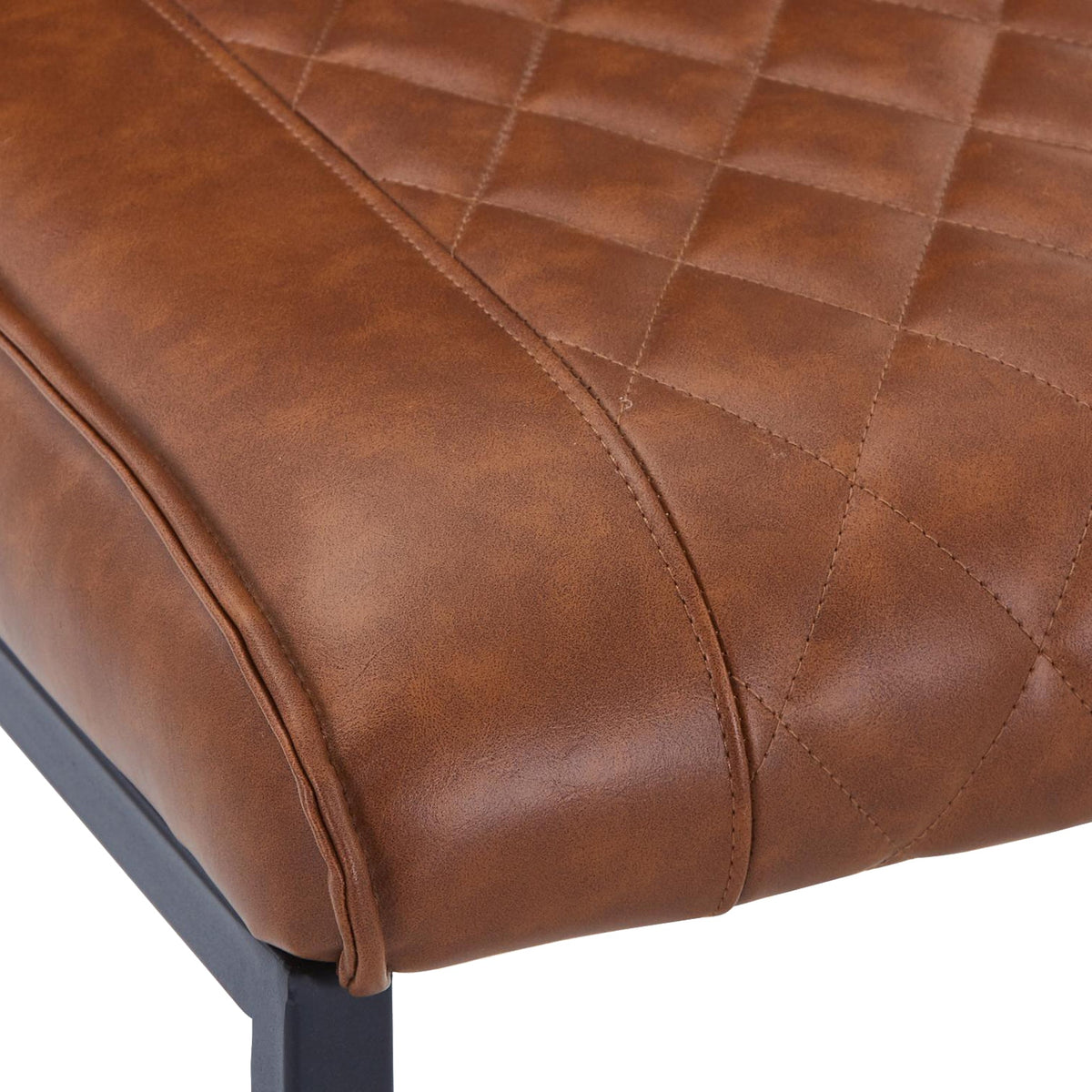 Brando Faux Leather Bar Stool
