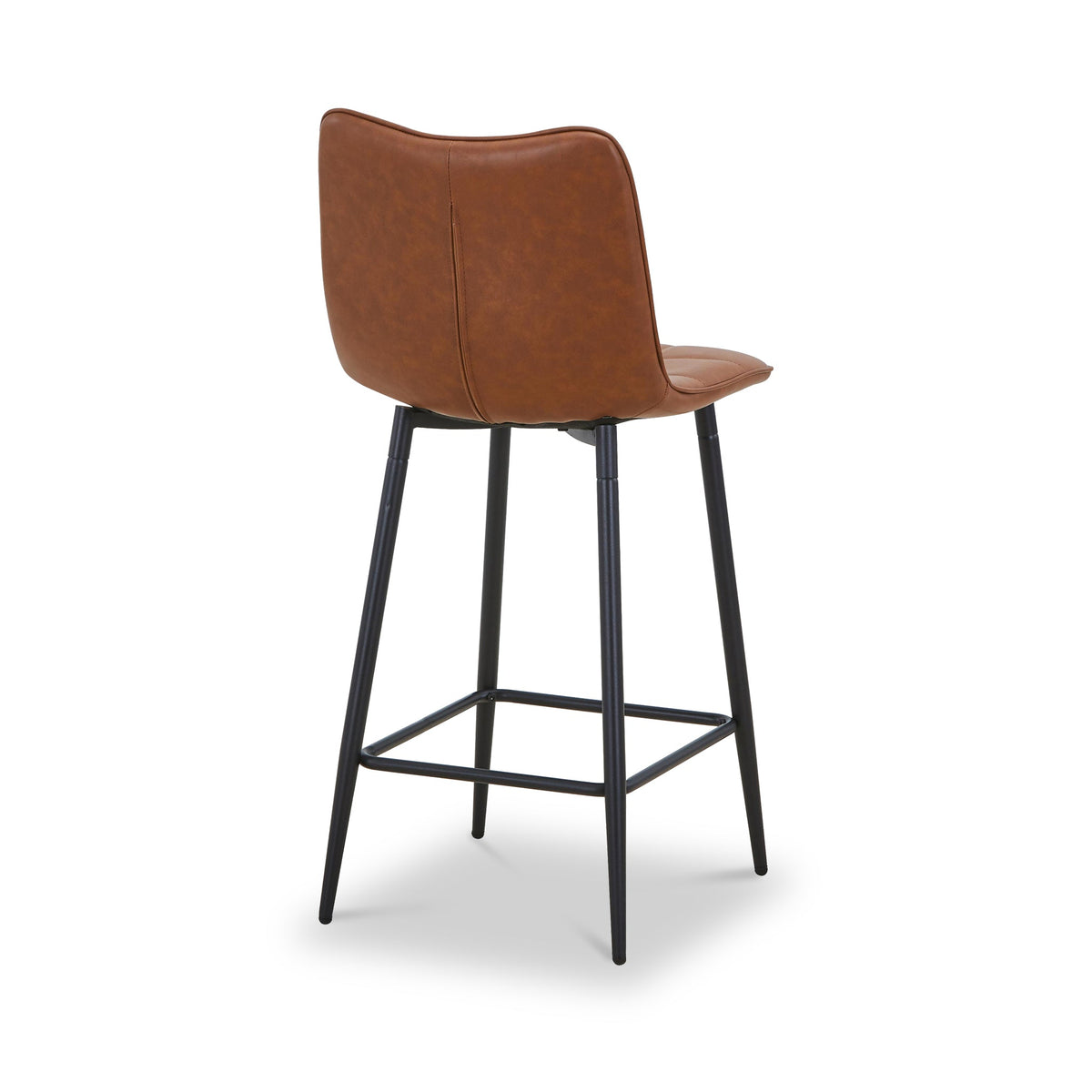 Zeno Faux Leather Bar Stool