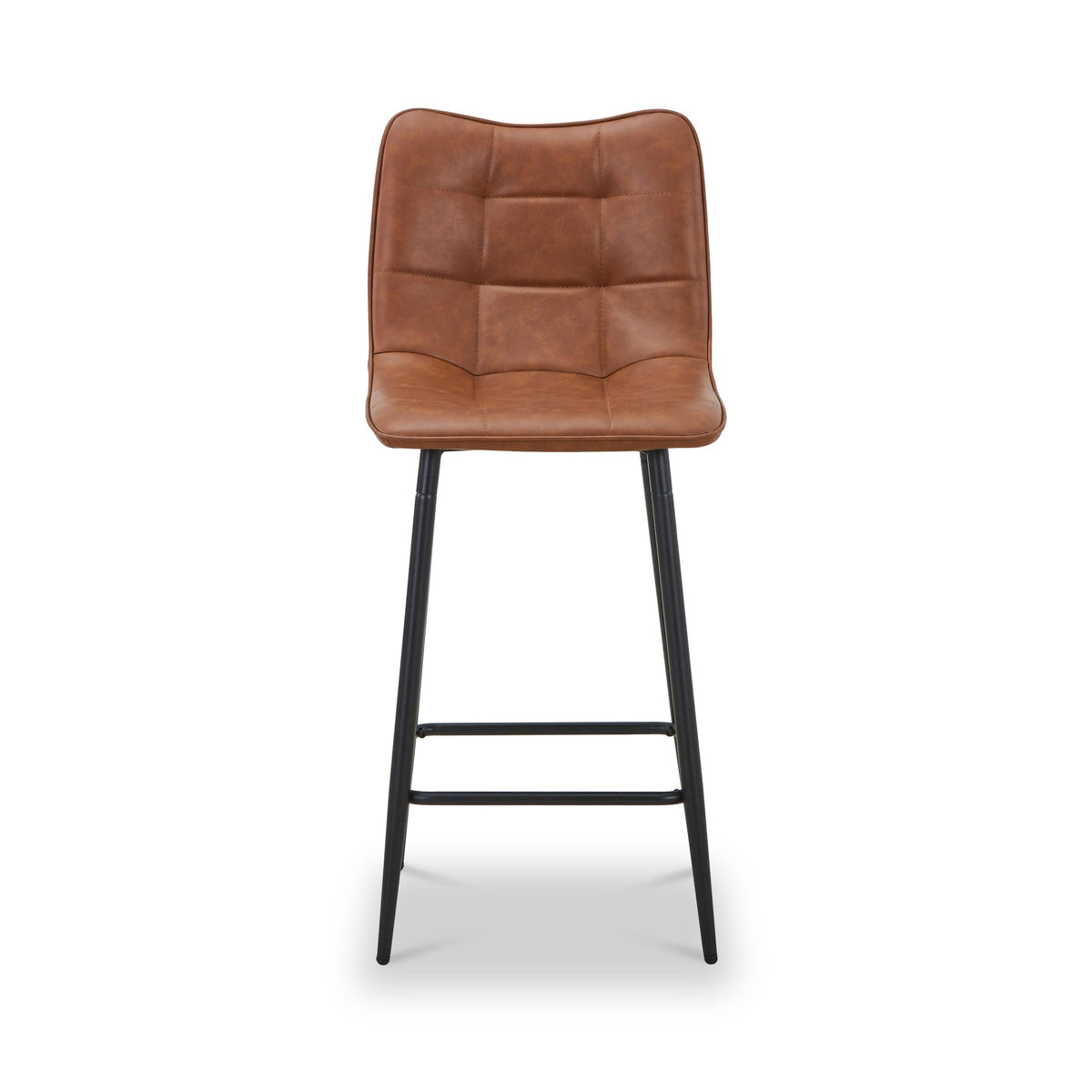 Zeno Faux Leather Bar Stool
