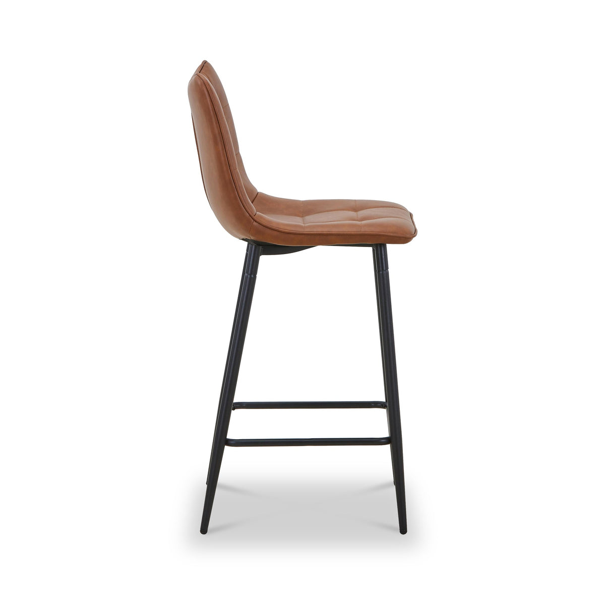 Zeno Faux Leather Bar Stool