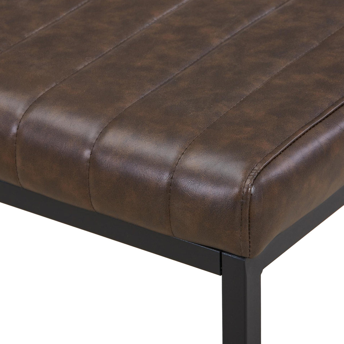 Valero Faux Leather Dining Bench