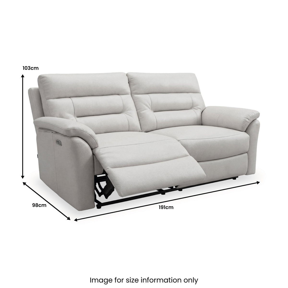 Belrise Power Recliner 3 Seater Sofa