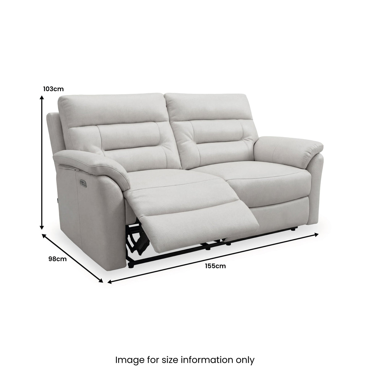 Belrise Power Recliner 2 Seater Sofa