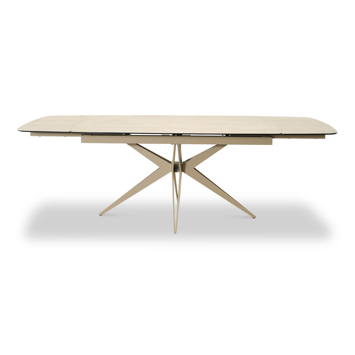 Ash 160cm-240cm Extending Travertine Dining Table