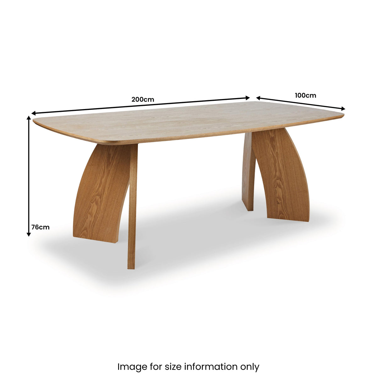 Stratos 200cm Dining Table