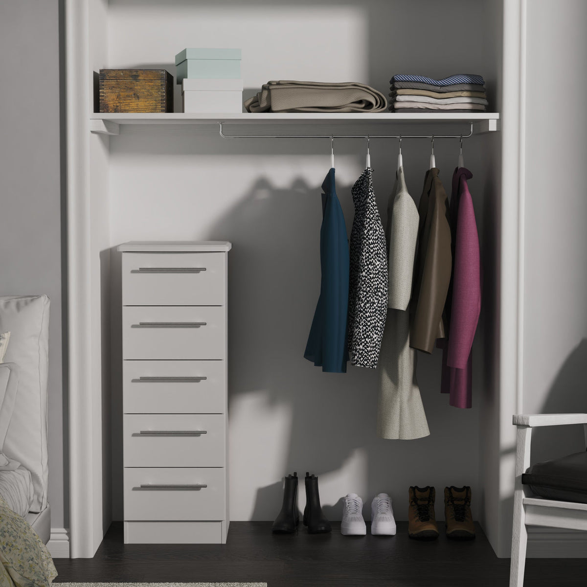 Bramwell 5 Drawer Tallboy