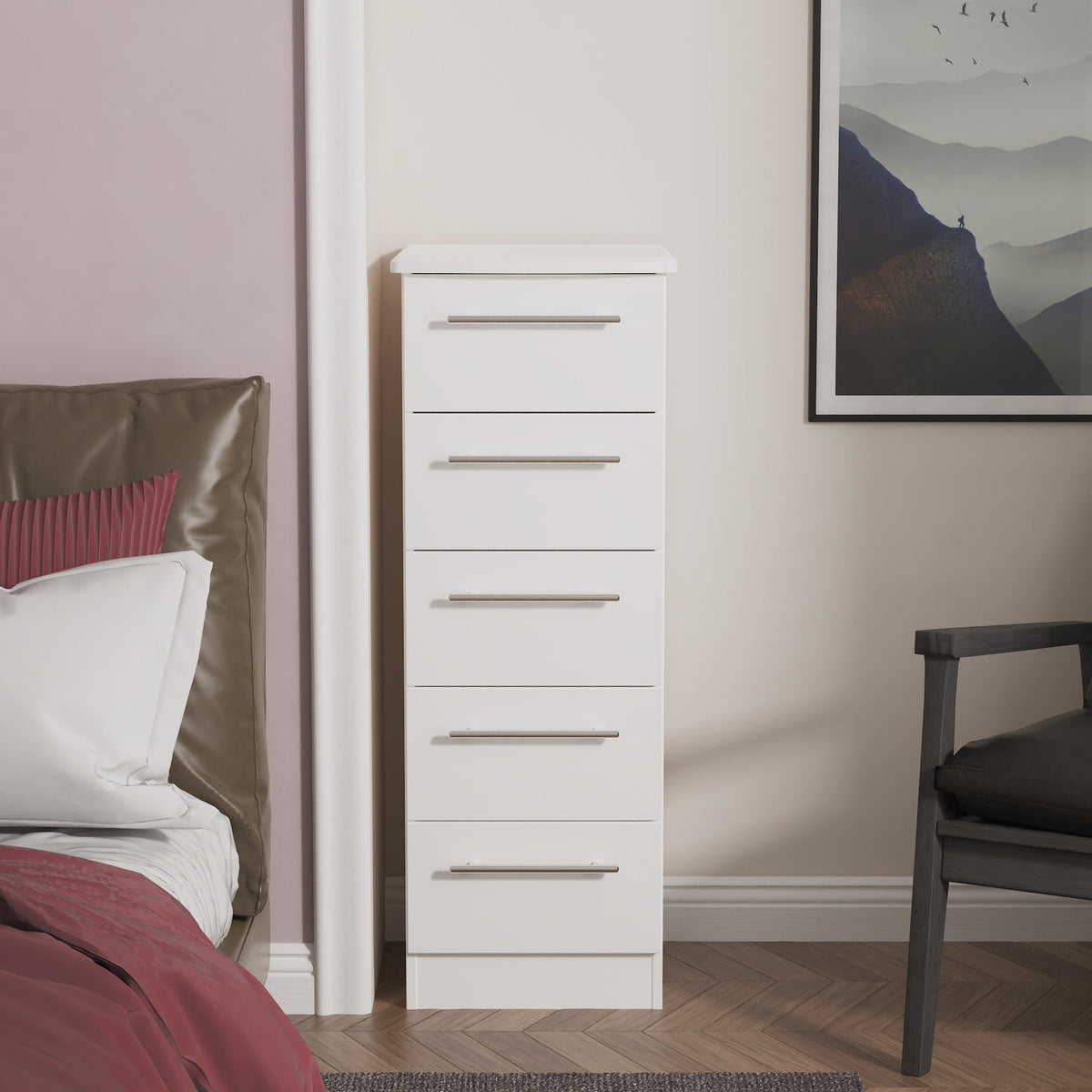 Bramwell 5 Drawer Tallboy