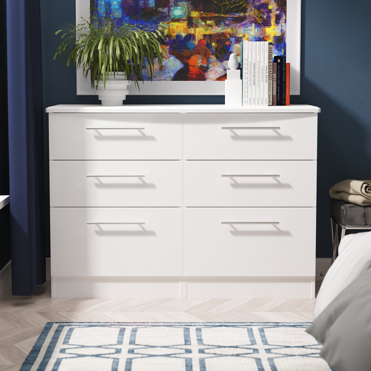 Bramwell 6 Drawer Wide Chest